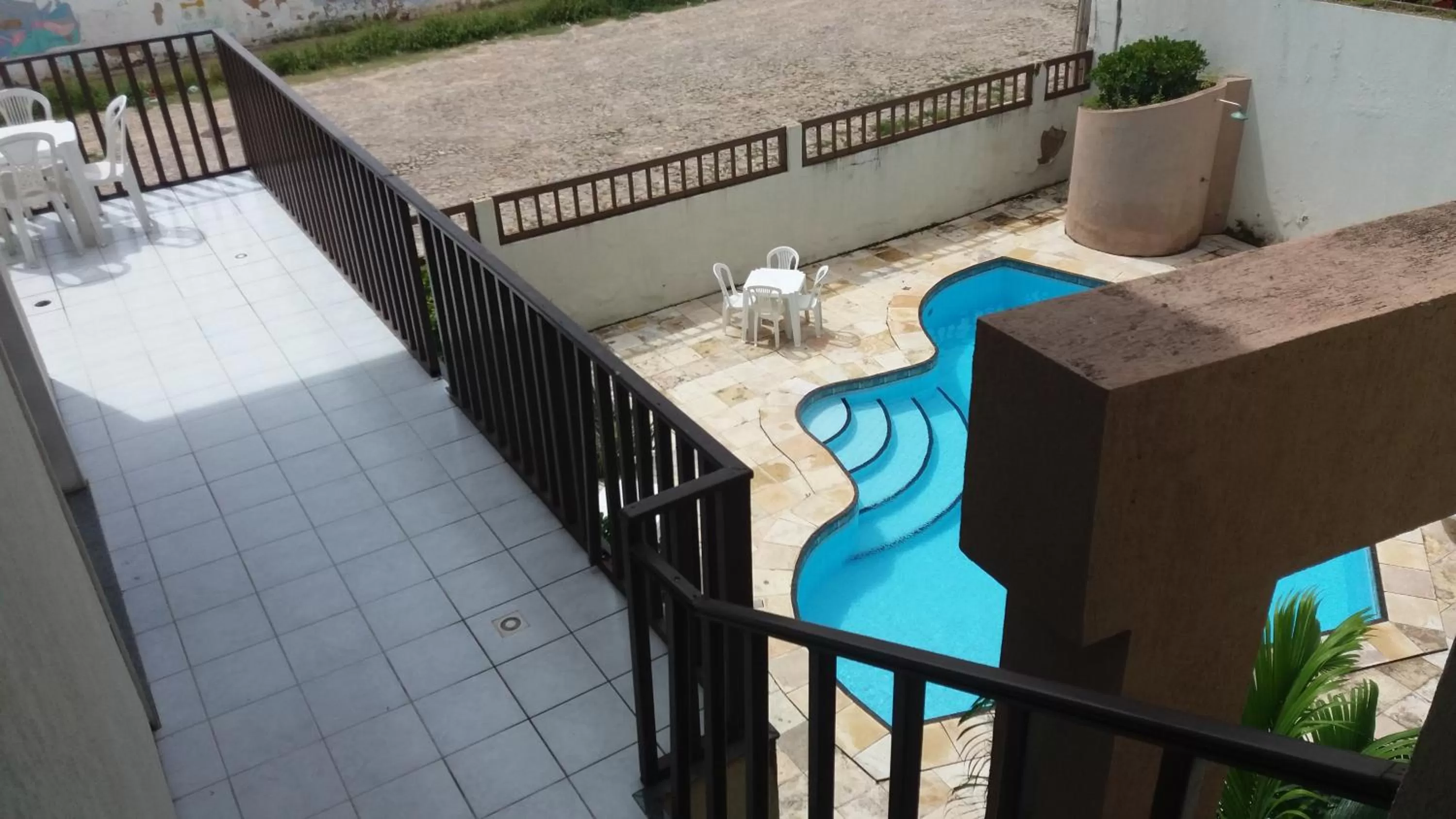 Balcony/Terrace in Hotel Praia 2000