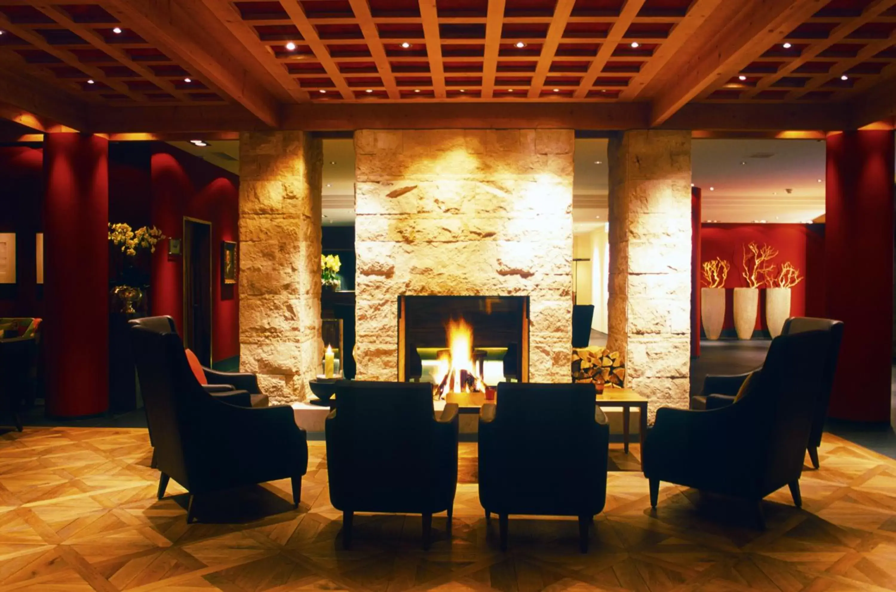 Lobby or reception in Arosa Kulm Hotel & Alpin Spa