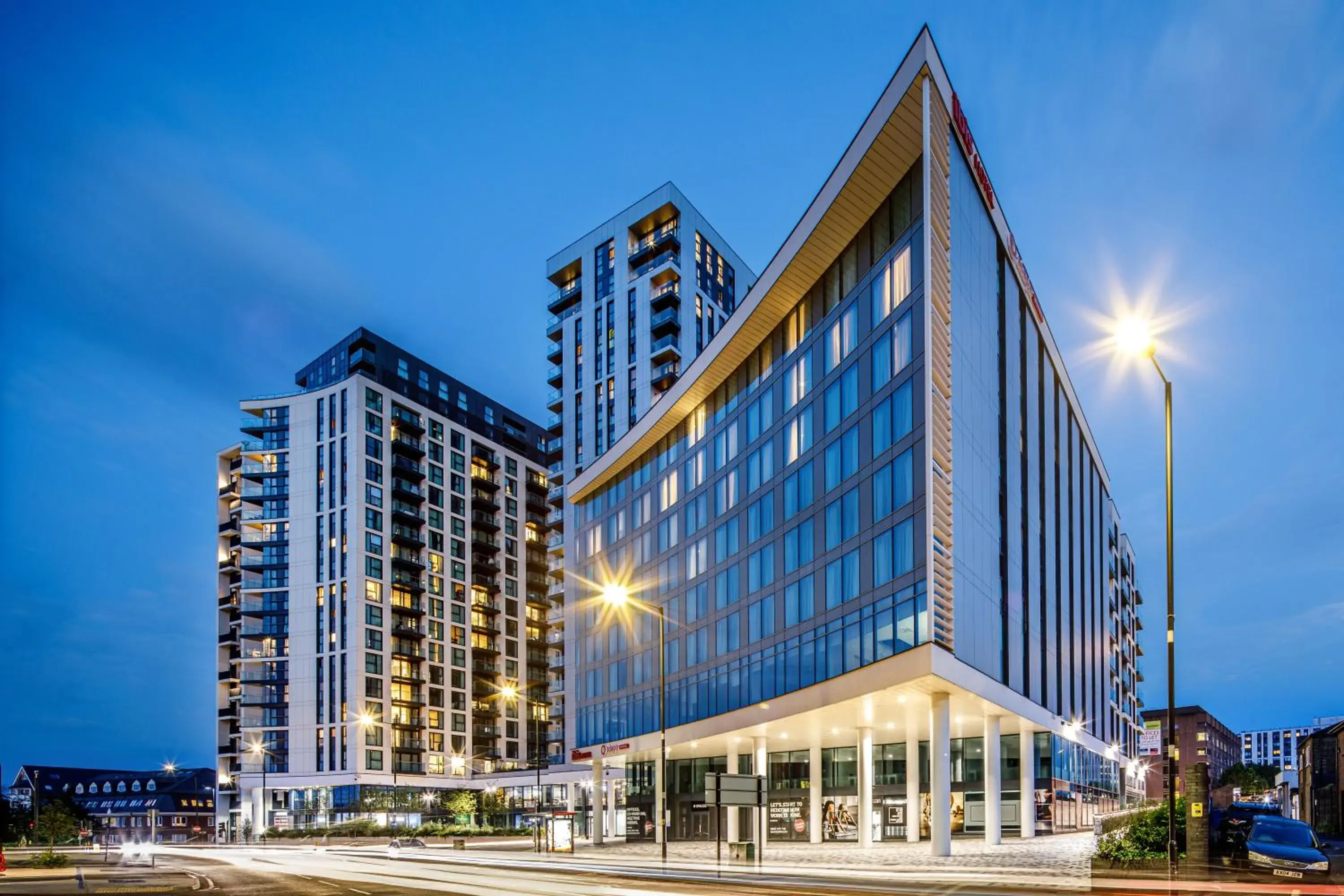 Property building in Aparthotel Adagio London Sutton Point Property building in Aparthotel Adagio London Sutton Point