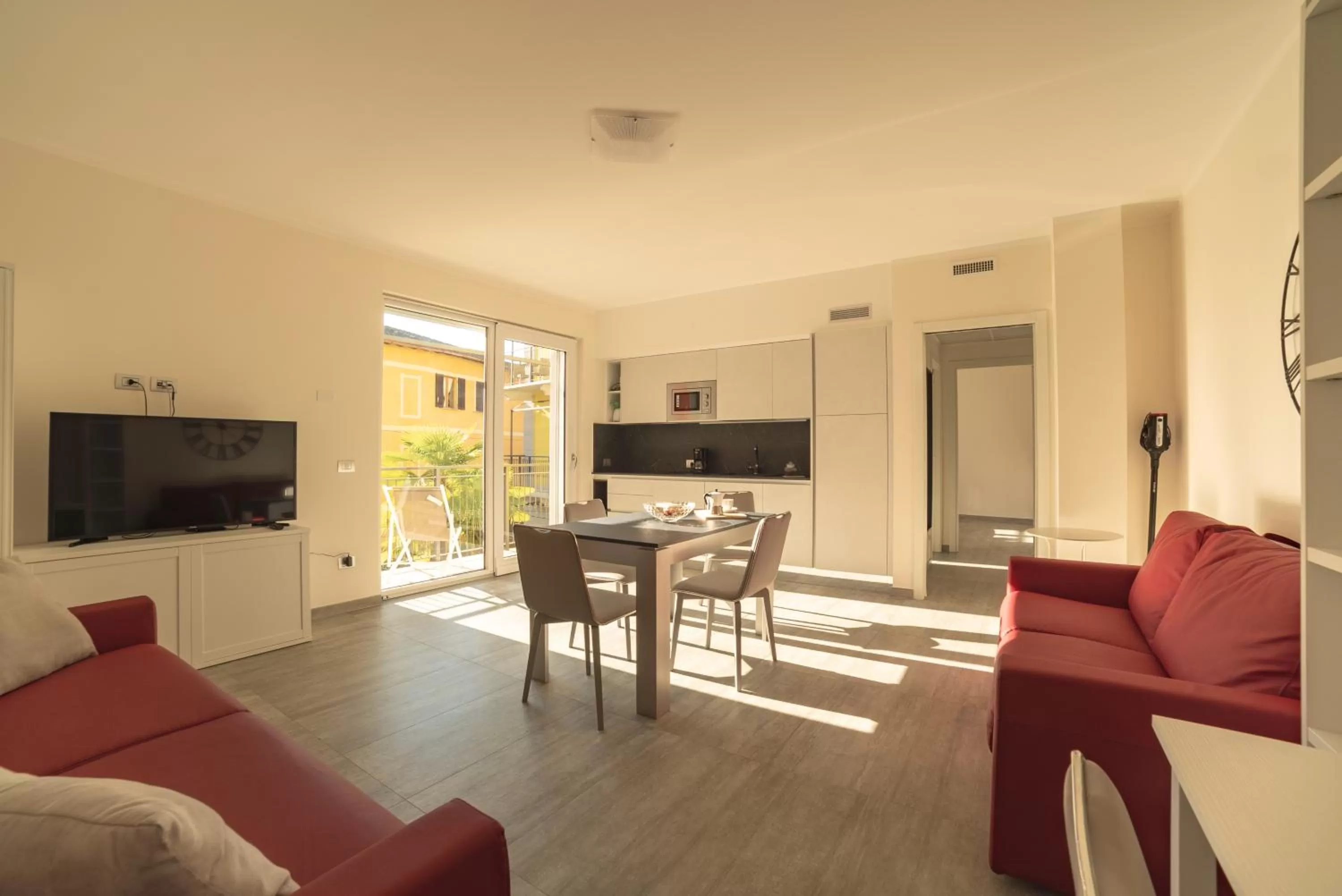 Living room in Yachting Residence