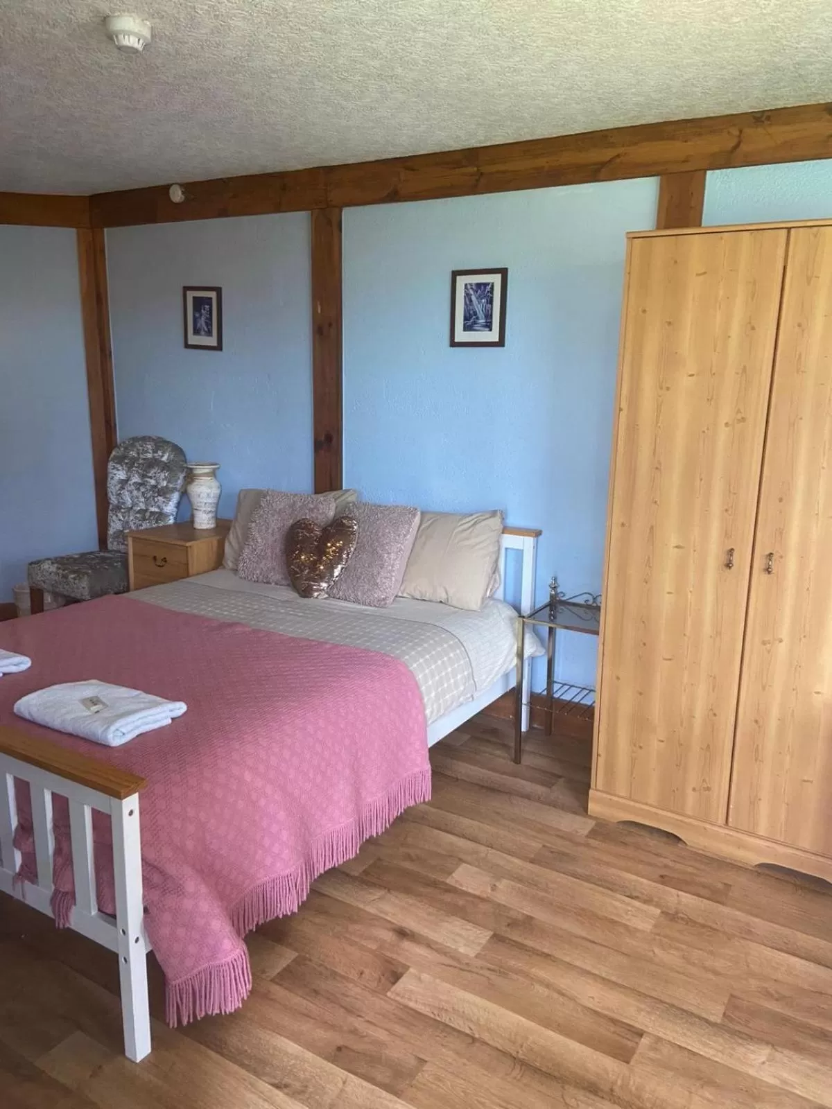 Bed in Haven of Trees - Hafan Y Coed