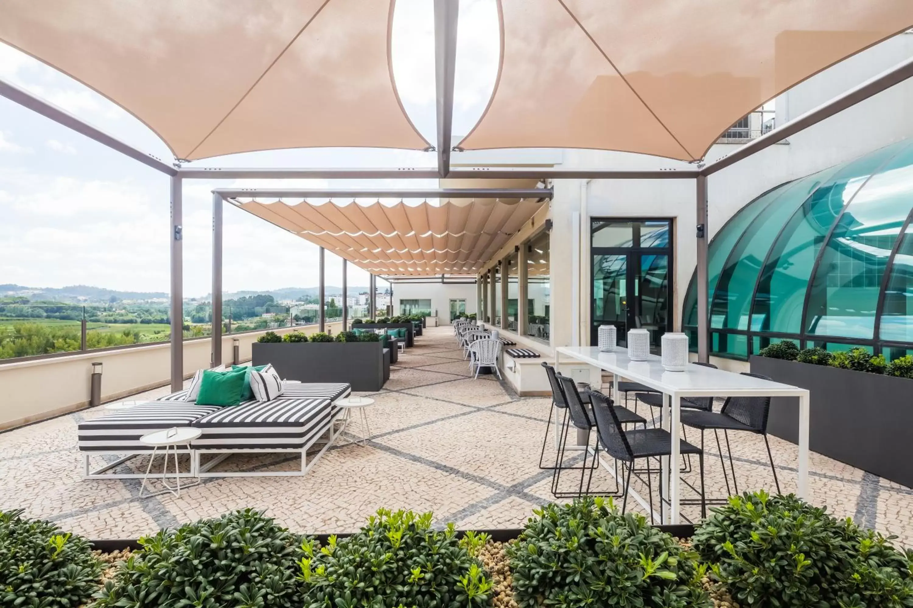 Balcony/Terrace in Cidnay Santo Tirso - Charming Hotel & Executive Center