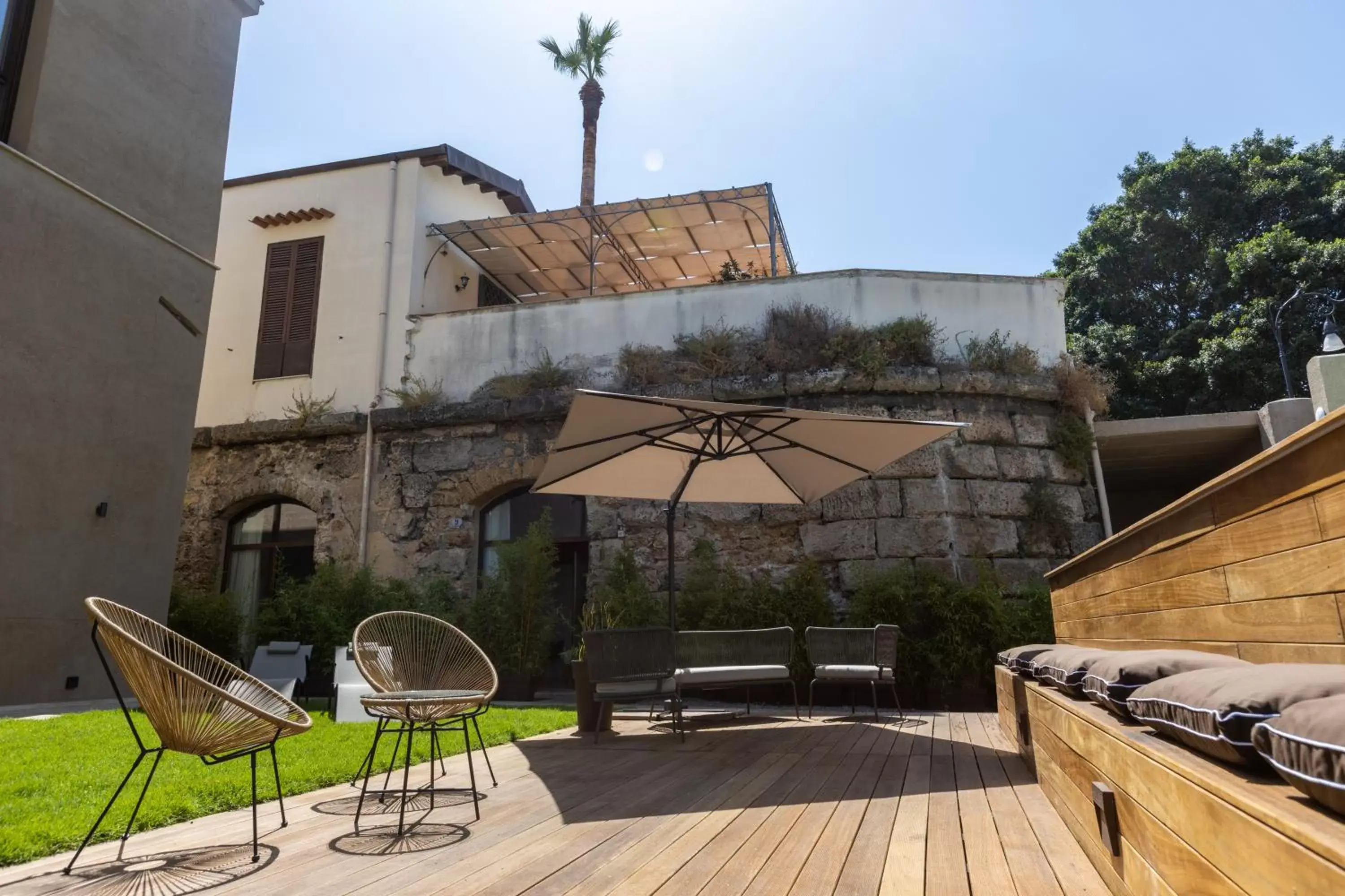 Garden, Property Building in Bastione Spasimo Boutique Hotel