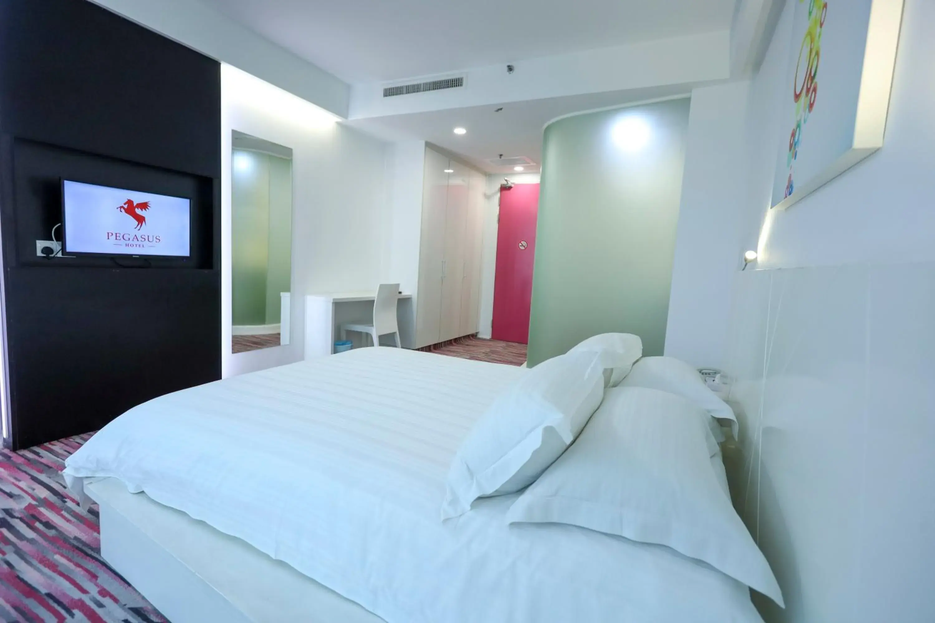 Bed in Pegasus Hotel Shah Alam