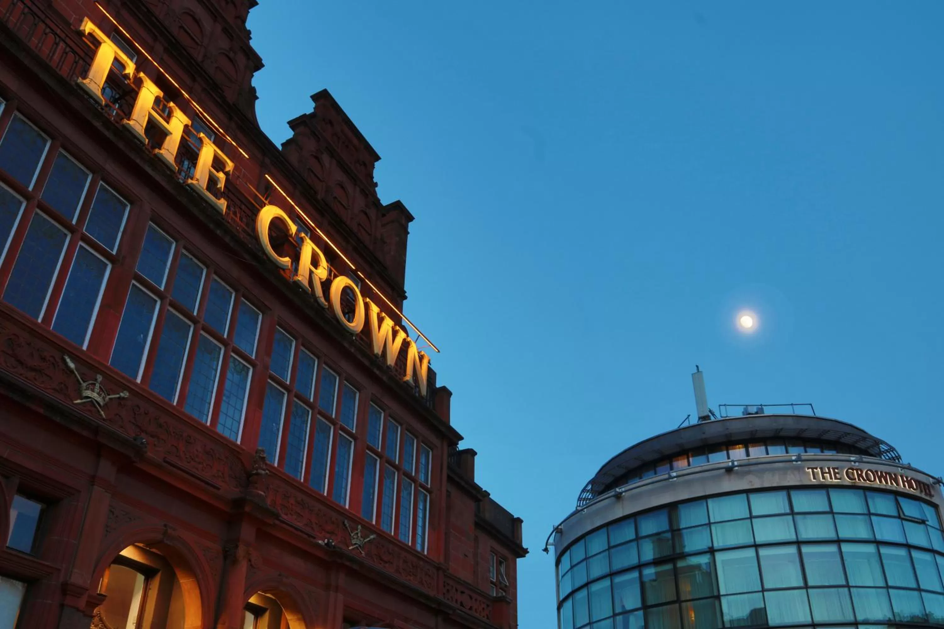 Property building in The Crown London, WorldHotels Distinctive