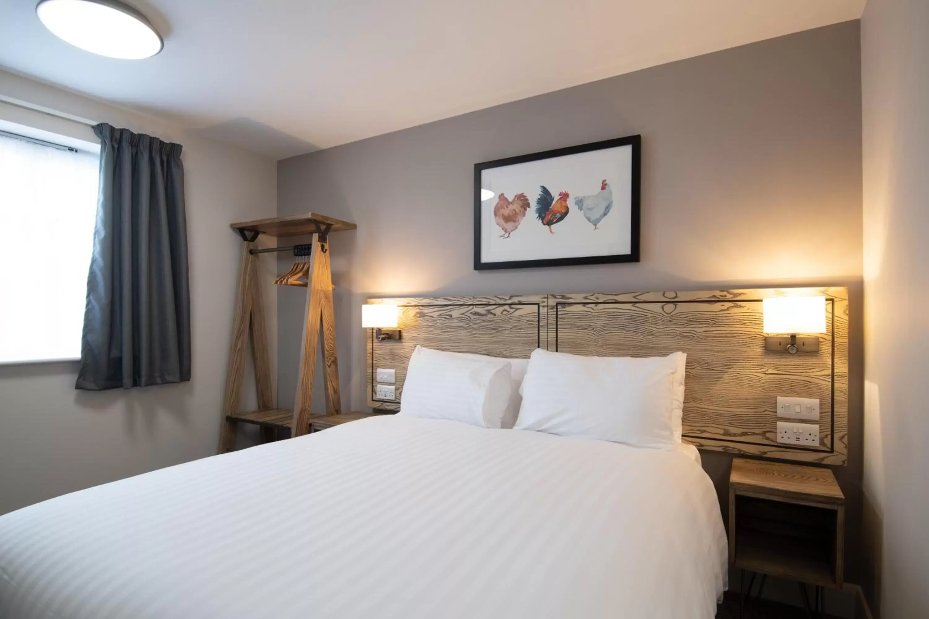 Bedroom, Bed in Owl, Hambleton by Marston's Inns