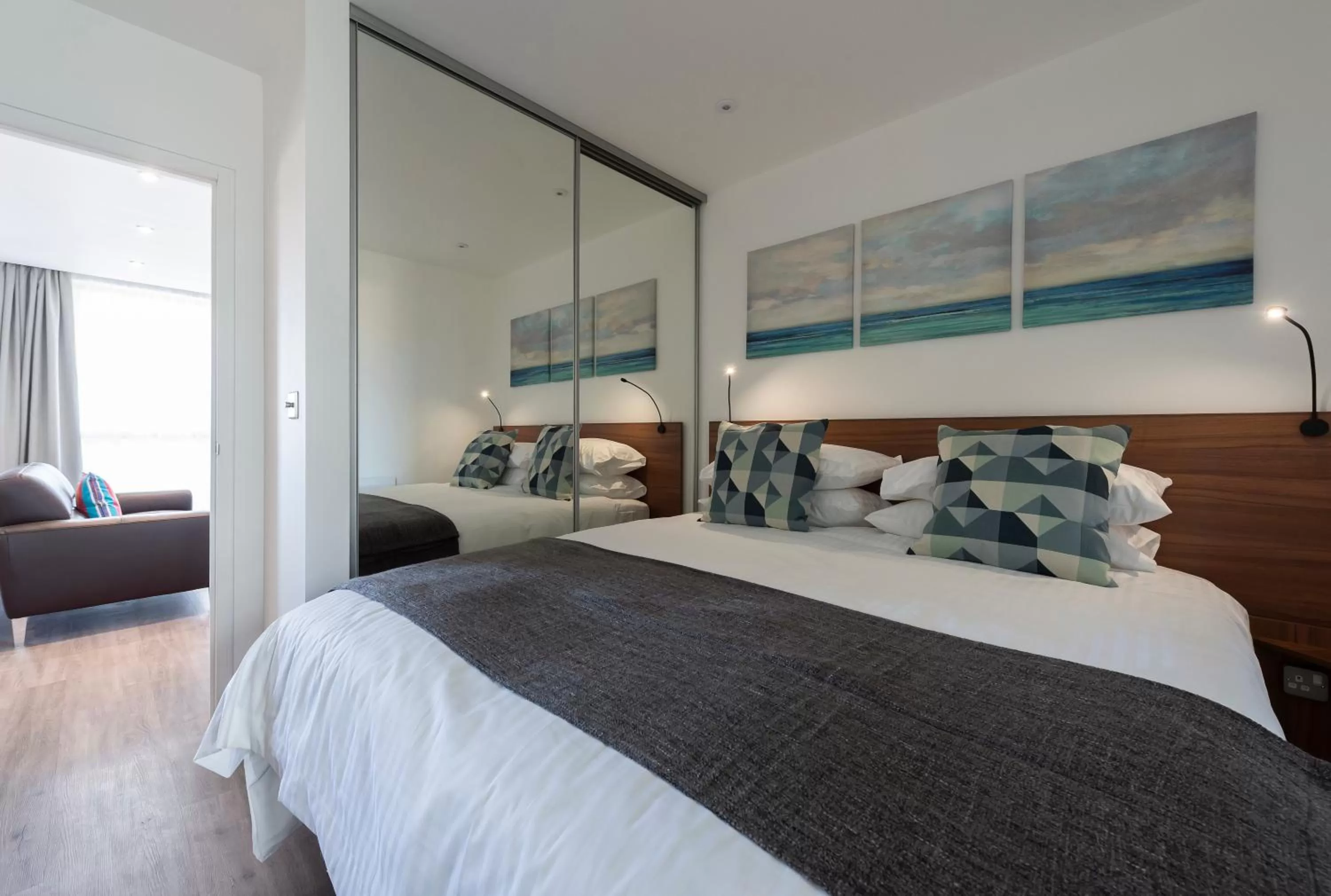 Bed in Apartrooms Aberdeen