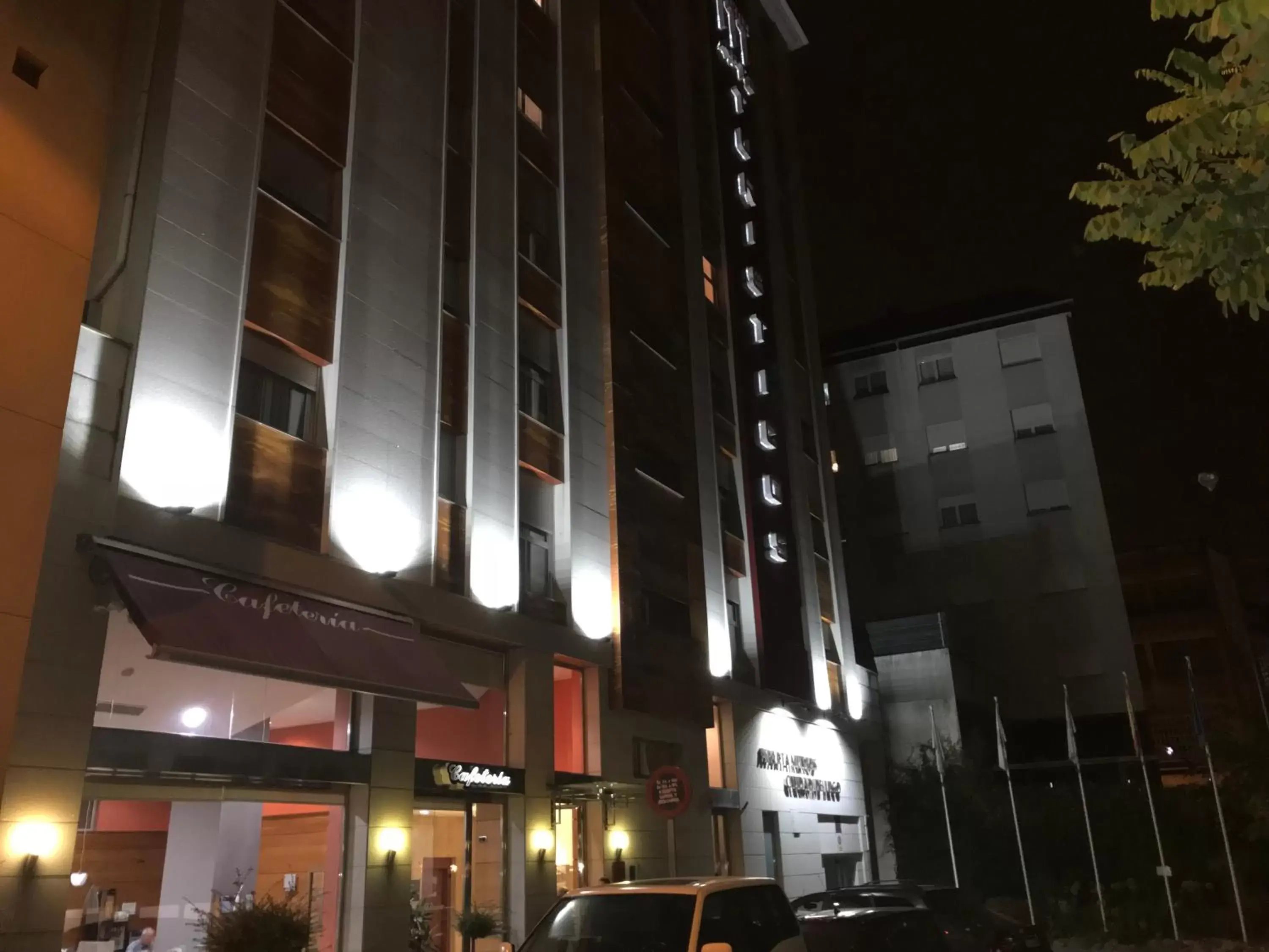 Facade/entrance, Property Building in Hotel Apartamentos Ciudad de Lugo