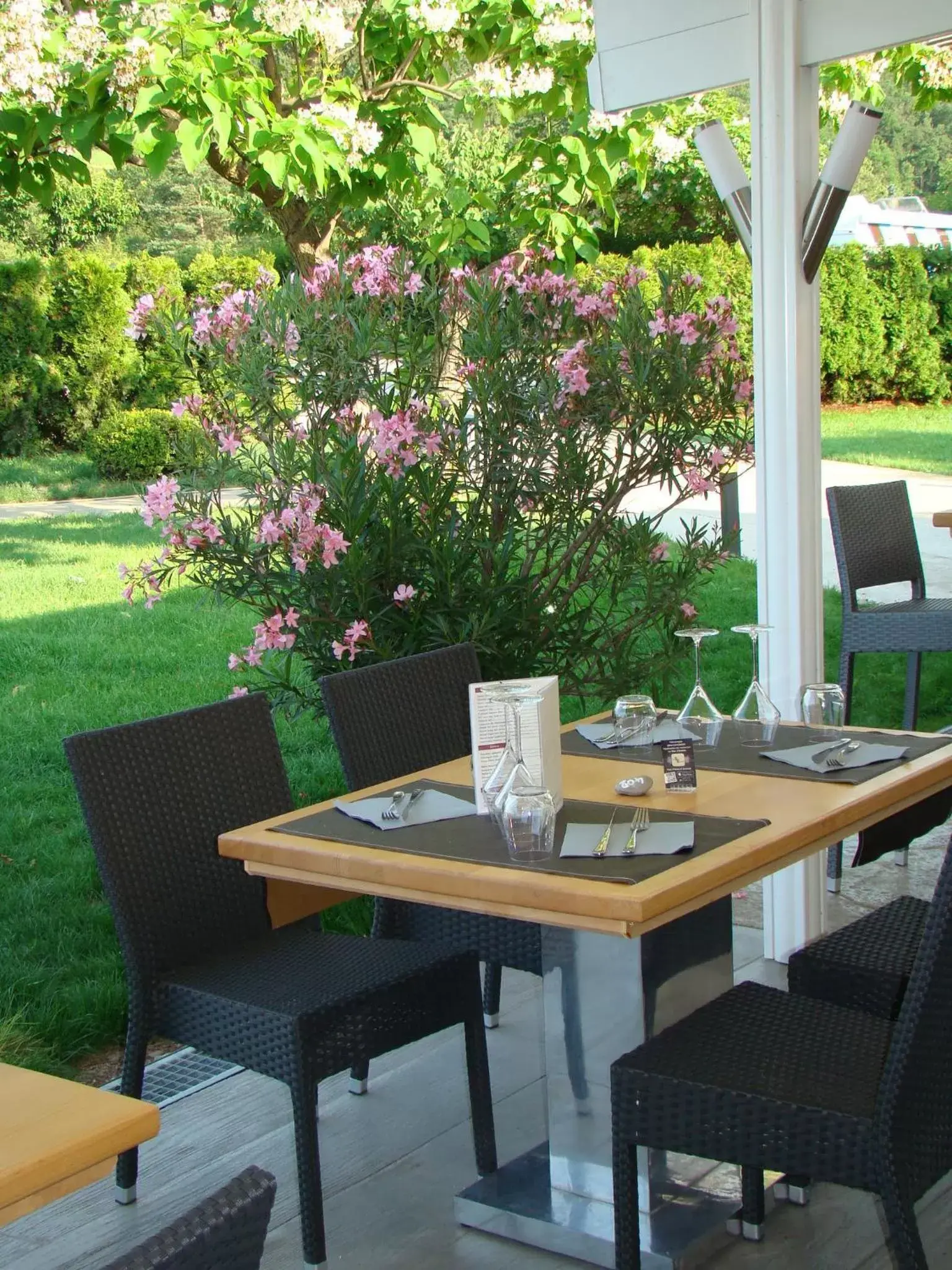 Patio, Restaurant/Places to Eat in Le Mas d'Estello