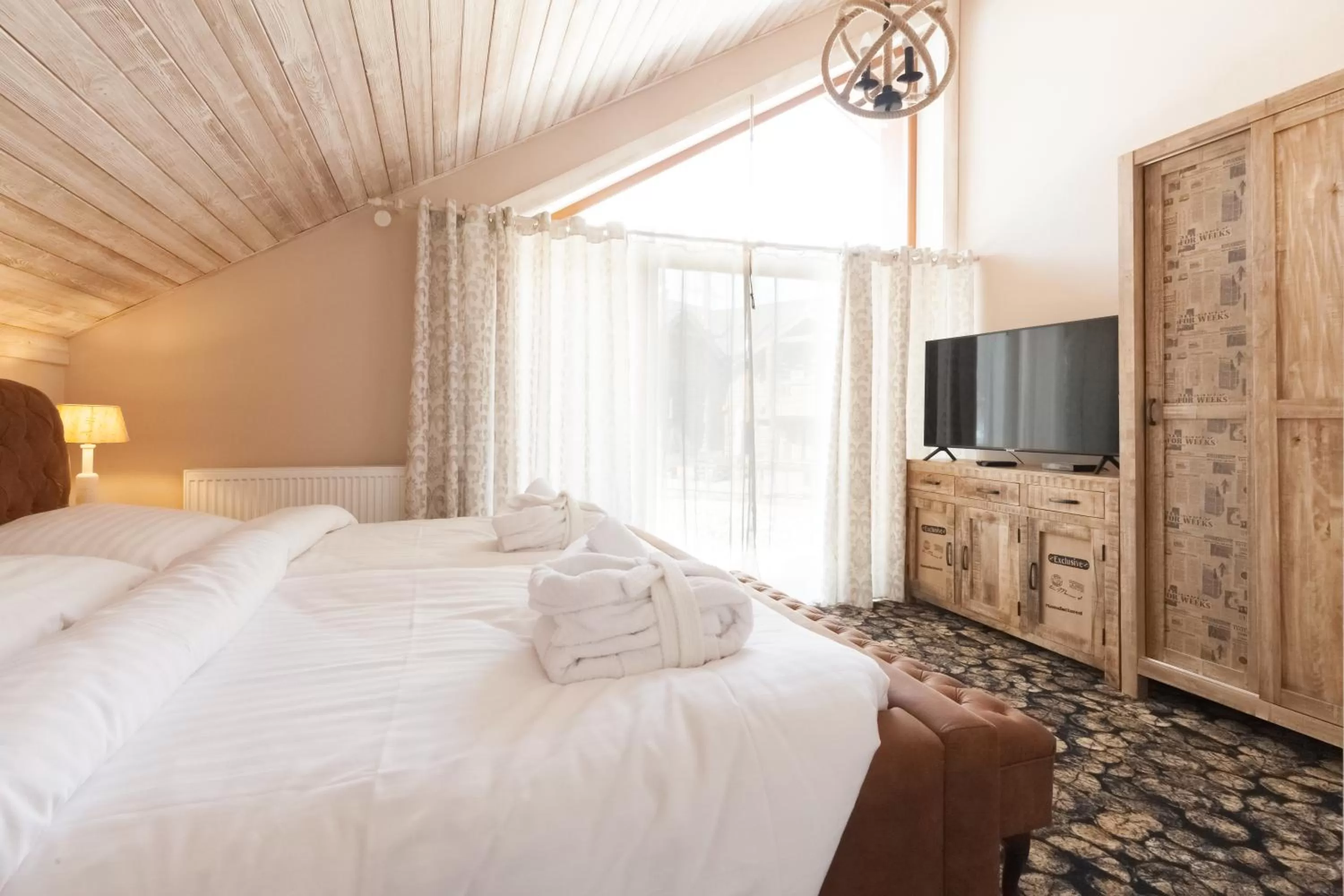 Bedroom, Bed in Chalets CEDER 1