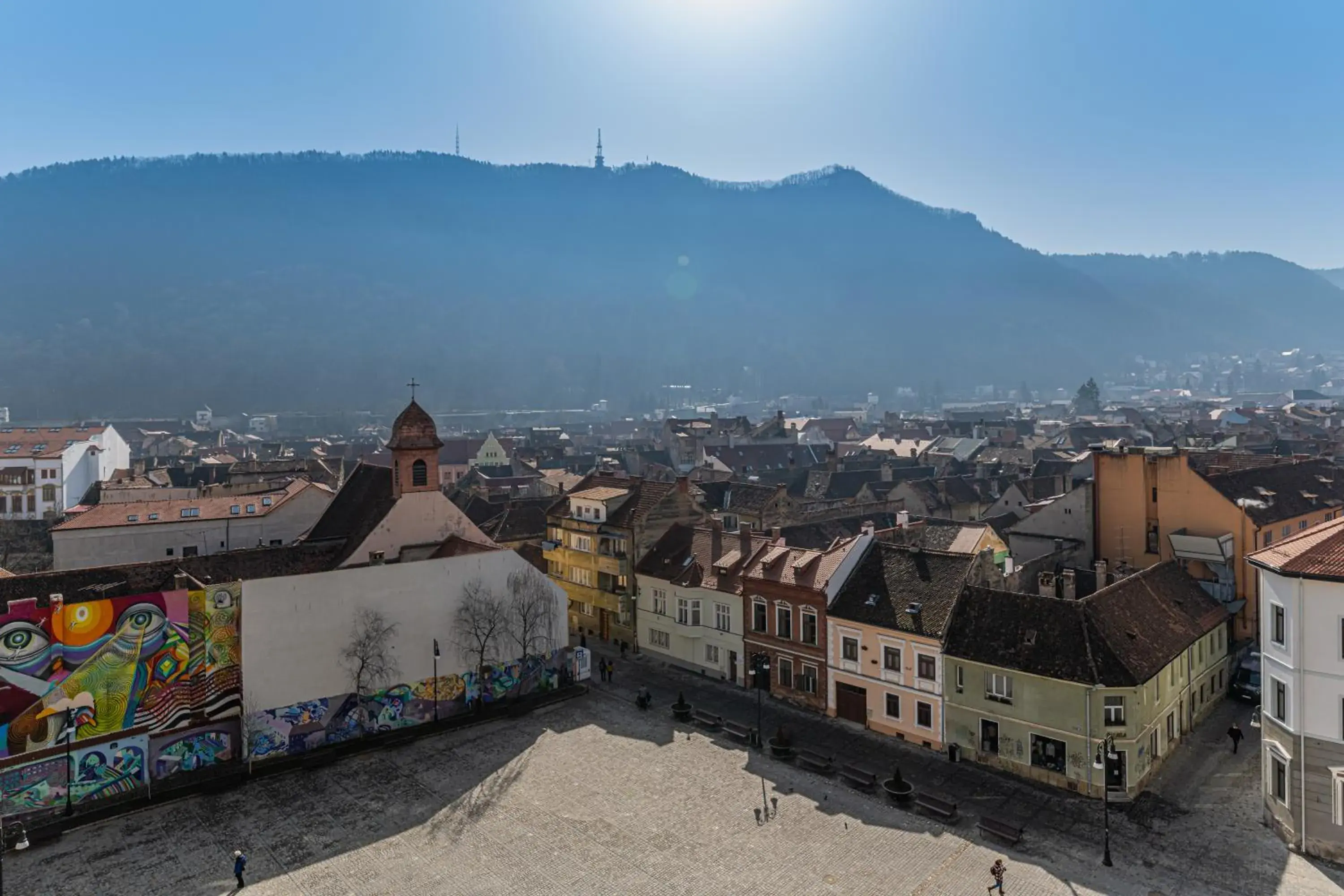 City view in Hotel Aro Palace