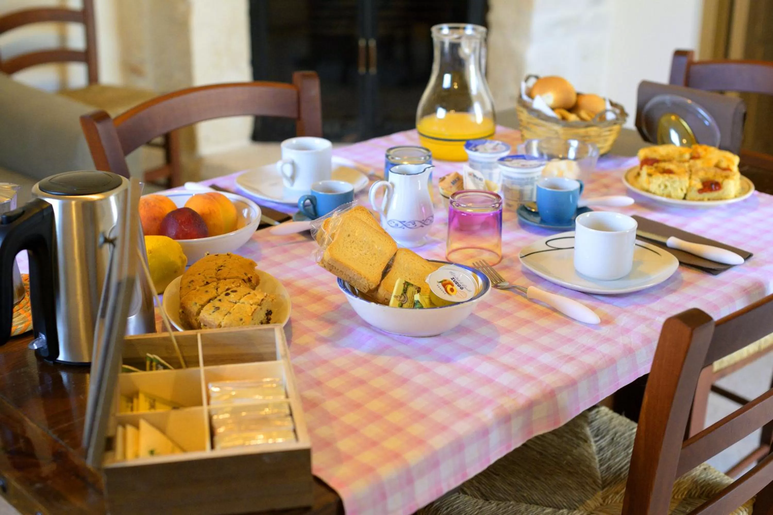 Breakfast in B&B Il Brigante
