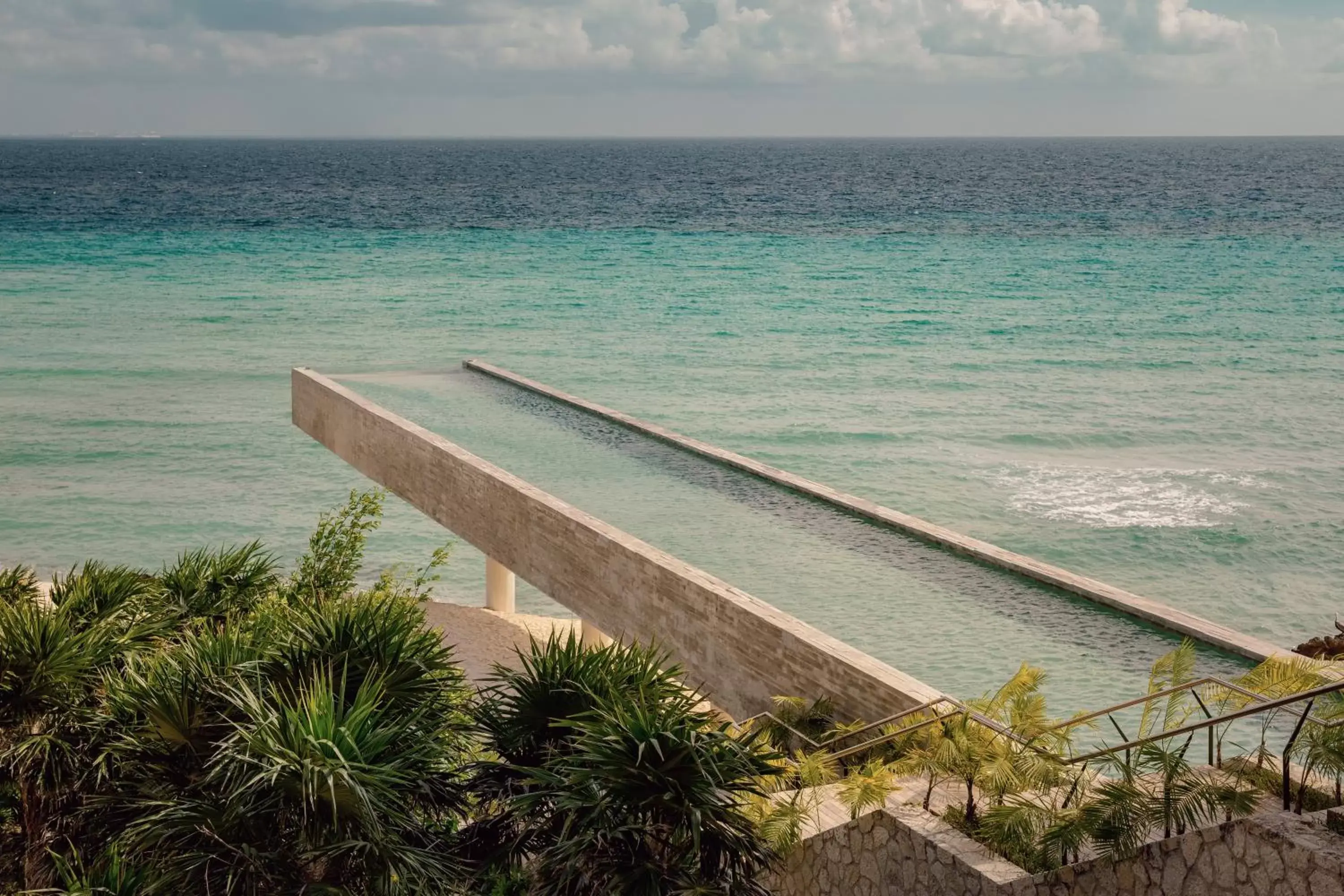 Swimming pool, Beach in La Casa de la Playa by Xcaret- All Inclusive Adults Only