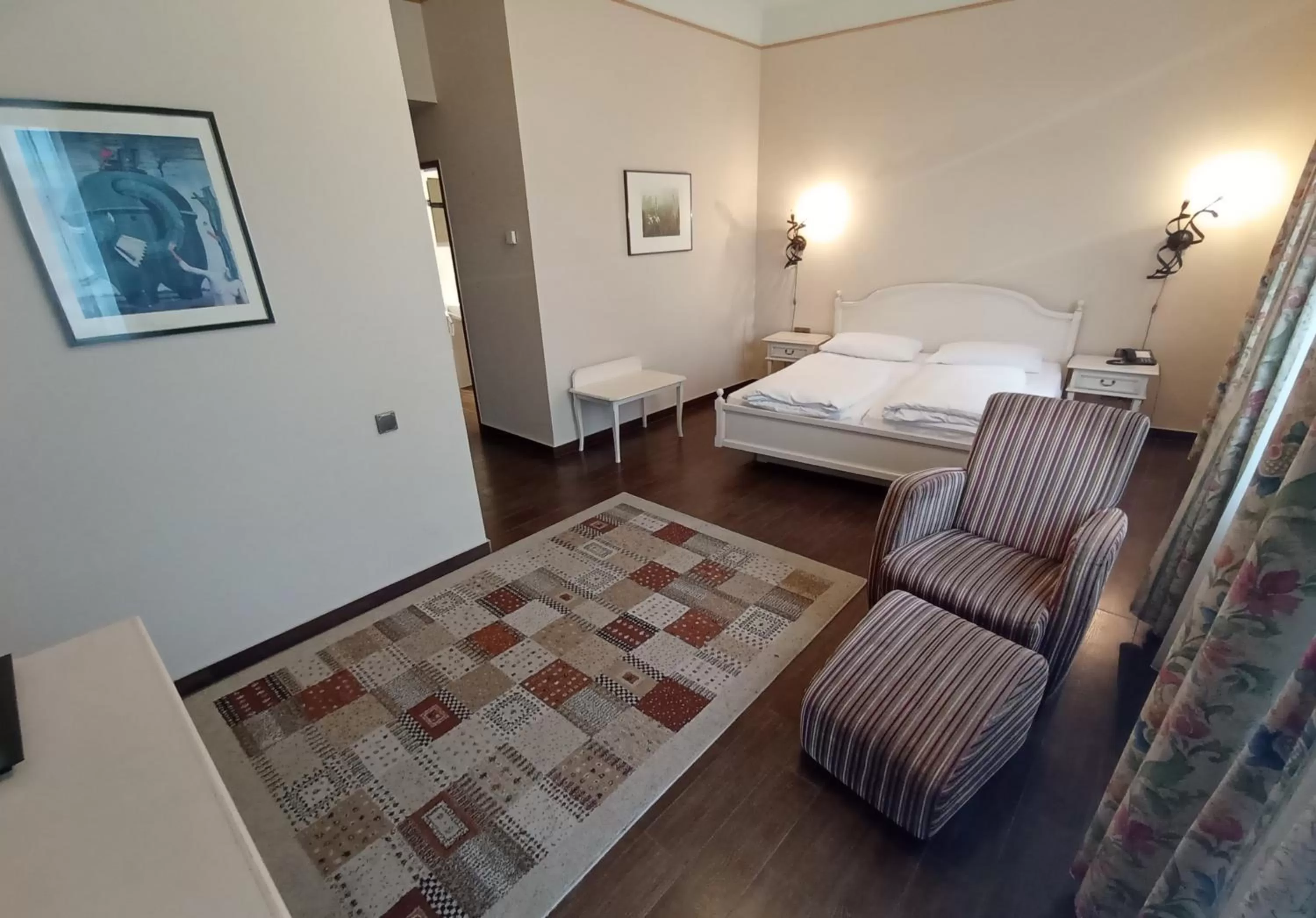 Photo of the whole room, Bed in TRIP INN PostHotel Düren