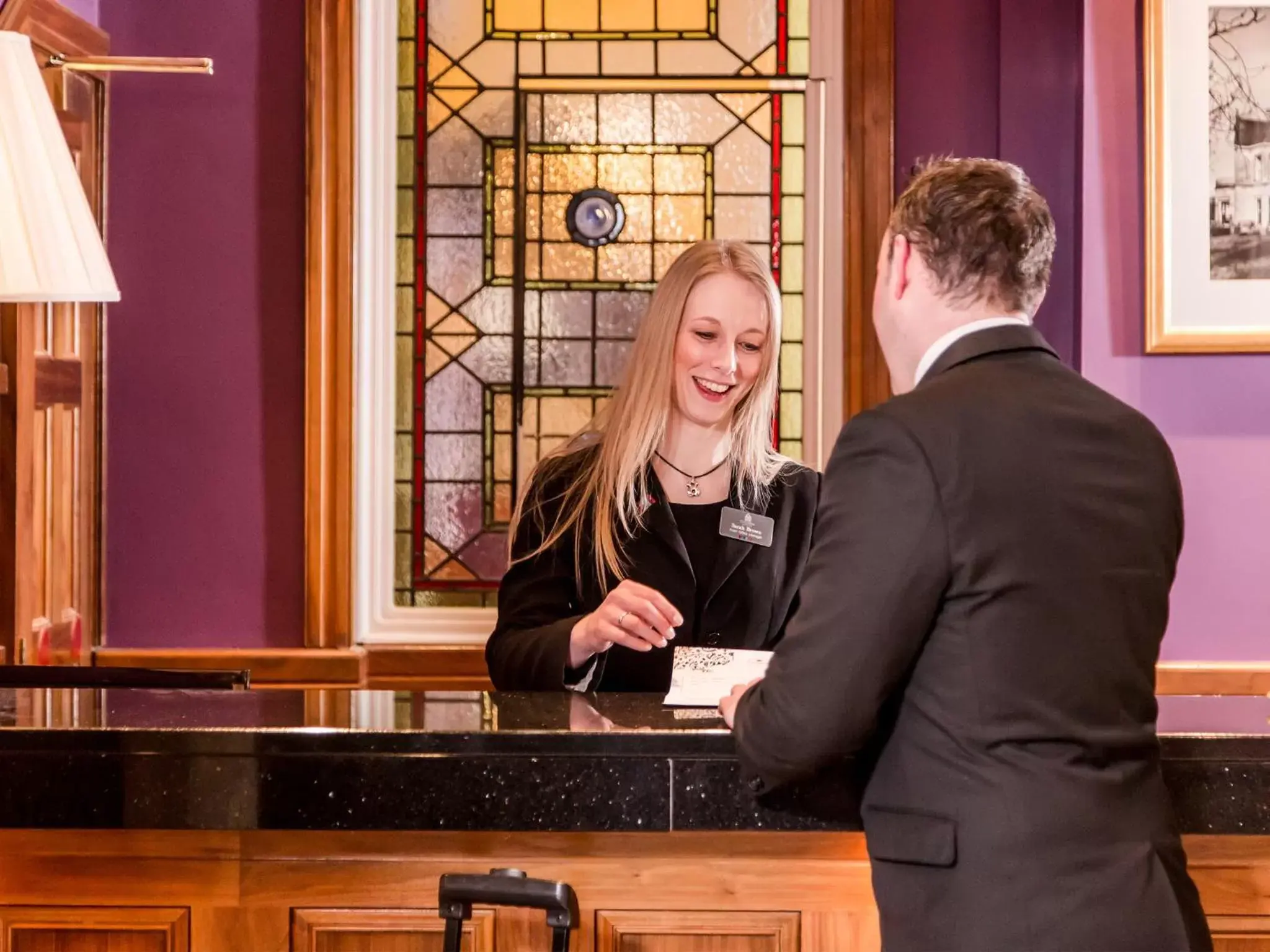 Staff, Lobby/Reception in The Culloden Estate and Spa