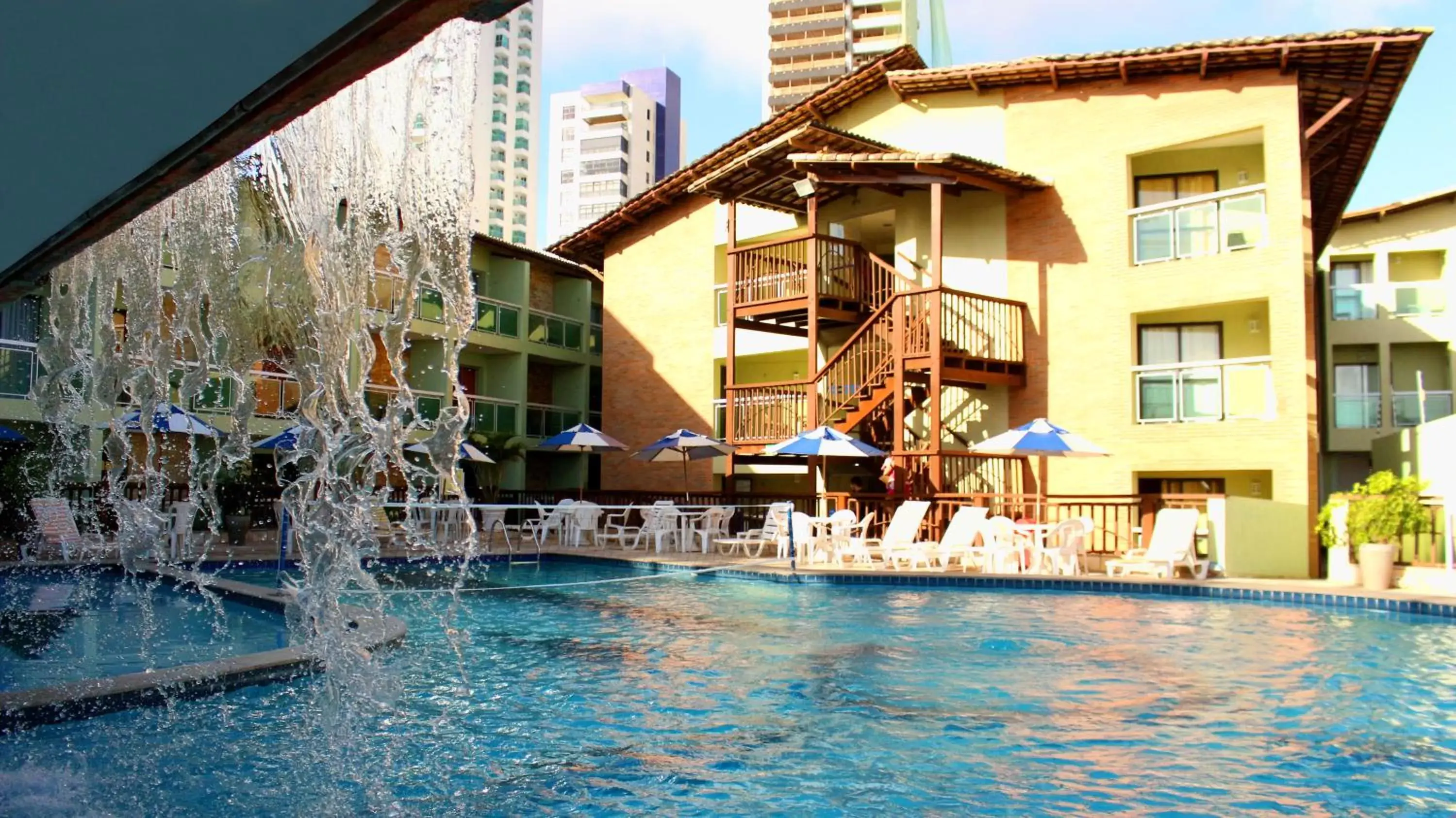Pool view in Natal Praia Hotel Pool view in Natal Praia Hotel