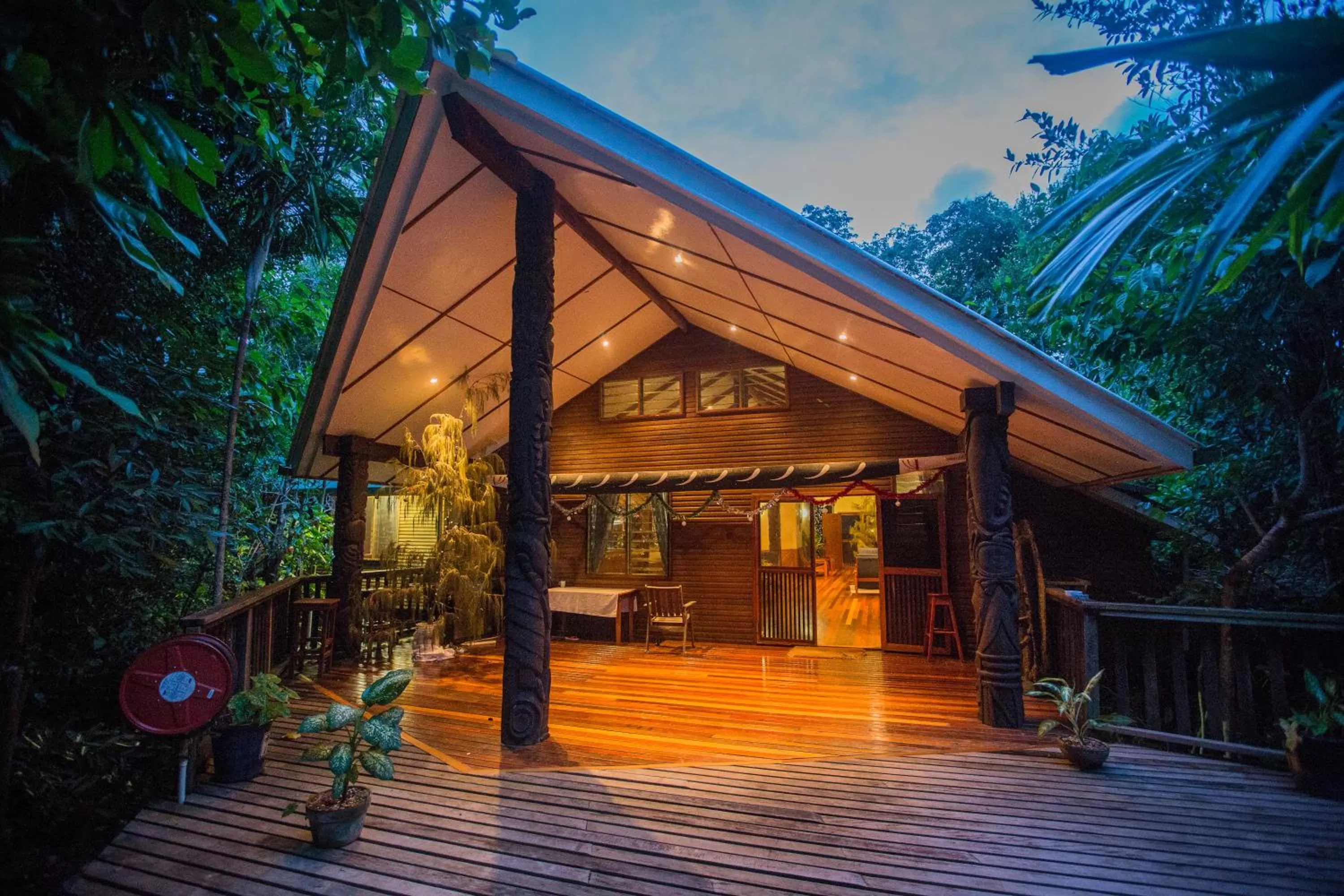 Dining area in Tawali Leisure & Dive Resort