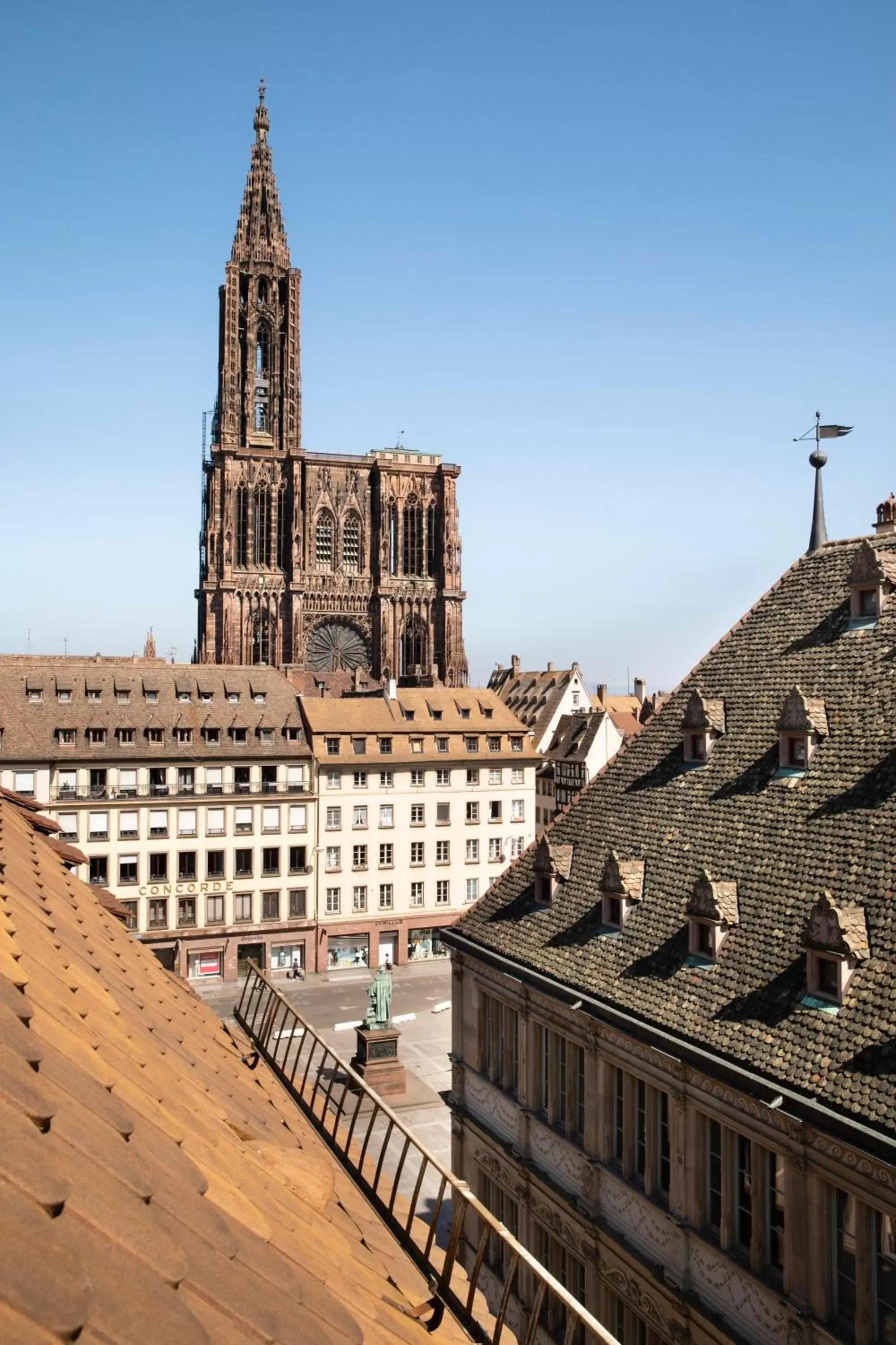 City view in Hôtel Gutenberg