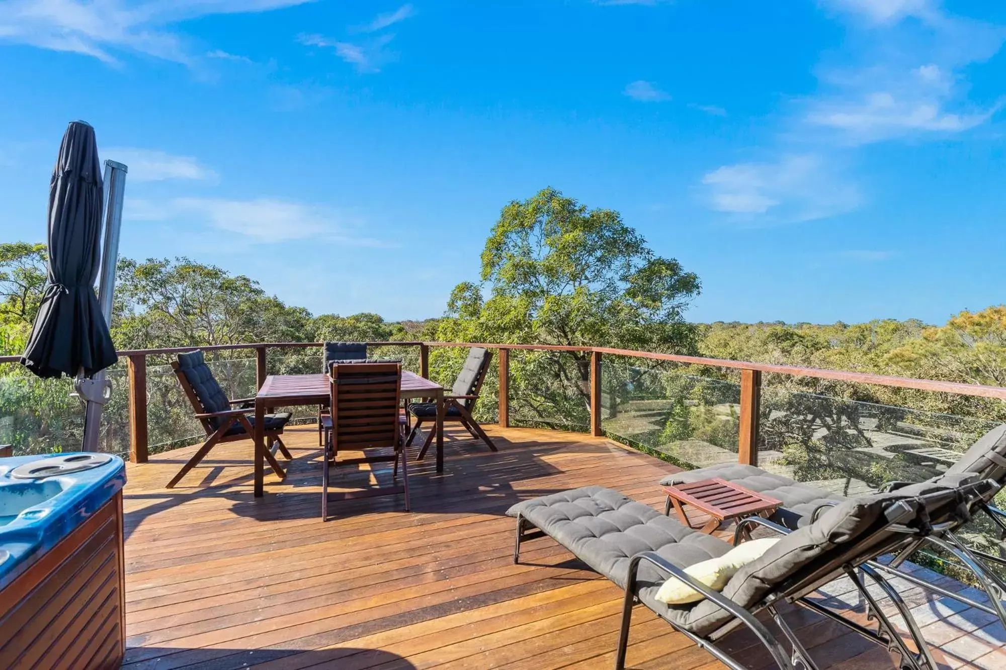 Balcony/Terrace in The Oasis Apartments and Treetop Houses