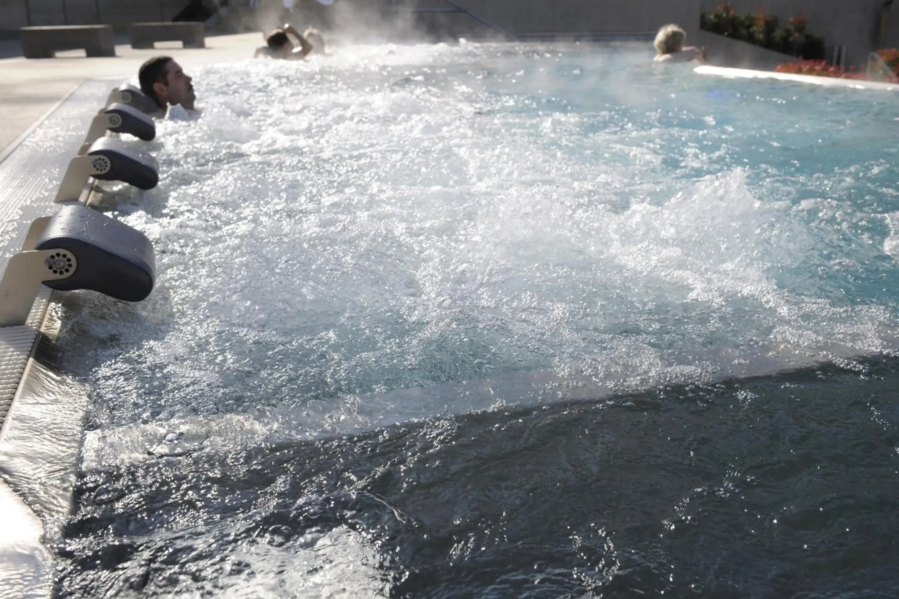 Hot Tub, Swimming Pool in Mondorf Parc Hotel & Spa