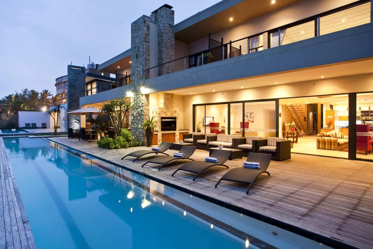 Swimming pool in Canelands Beach Club