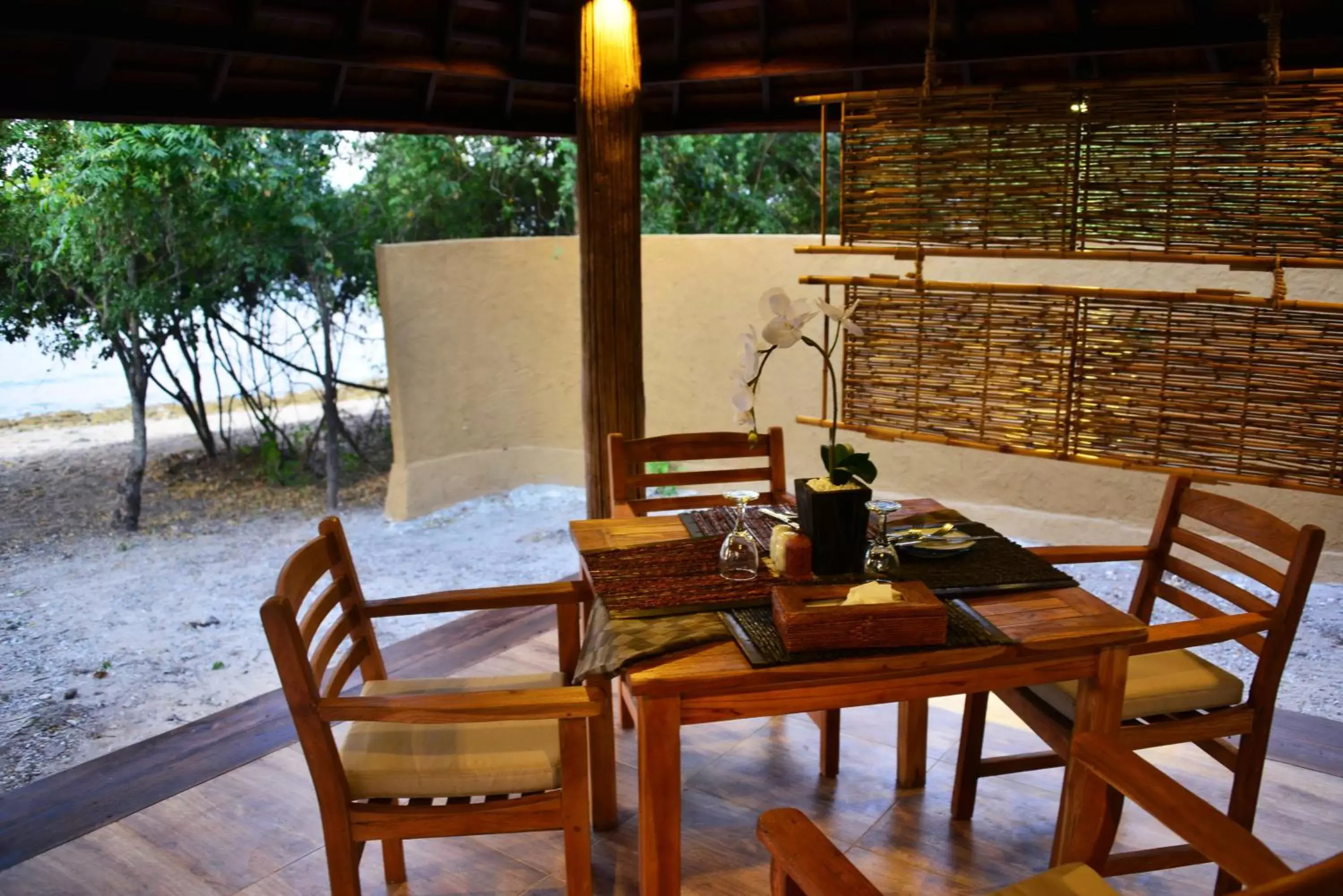 Dining area in NusaBay Menjangan