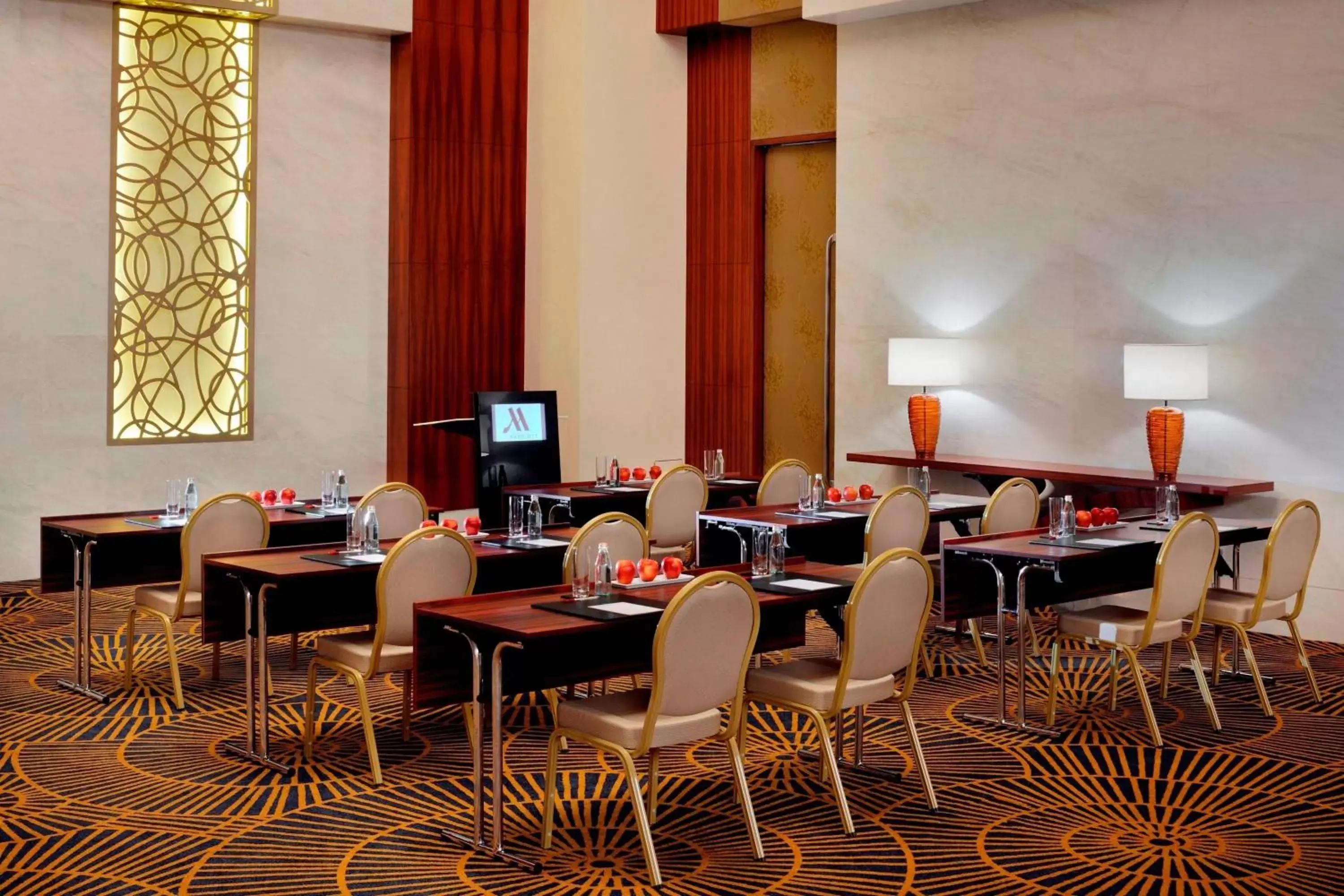 Meeting/conference room, Restaurant/Places to Eat in Marriott Hotel, Al Jaddaf, Dubai