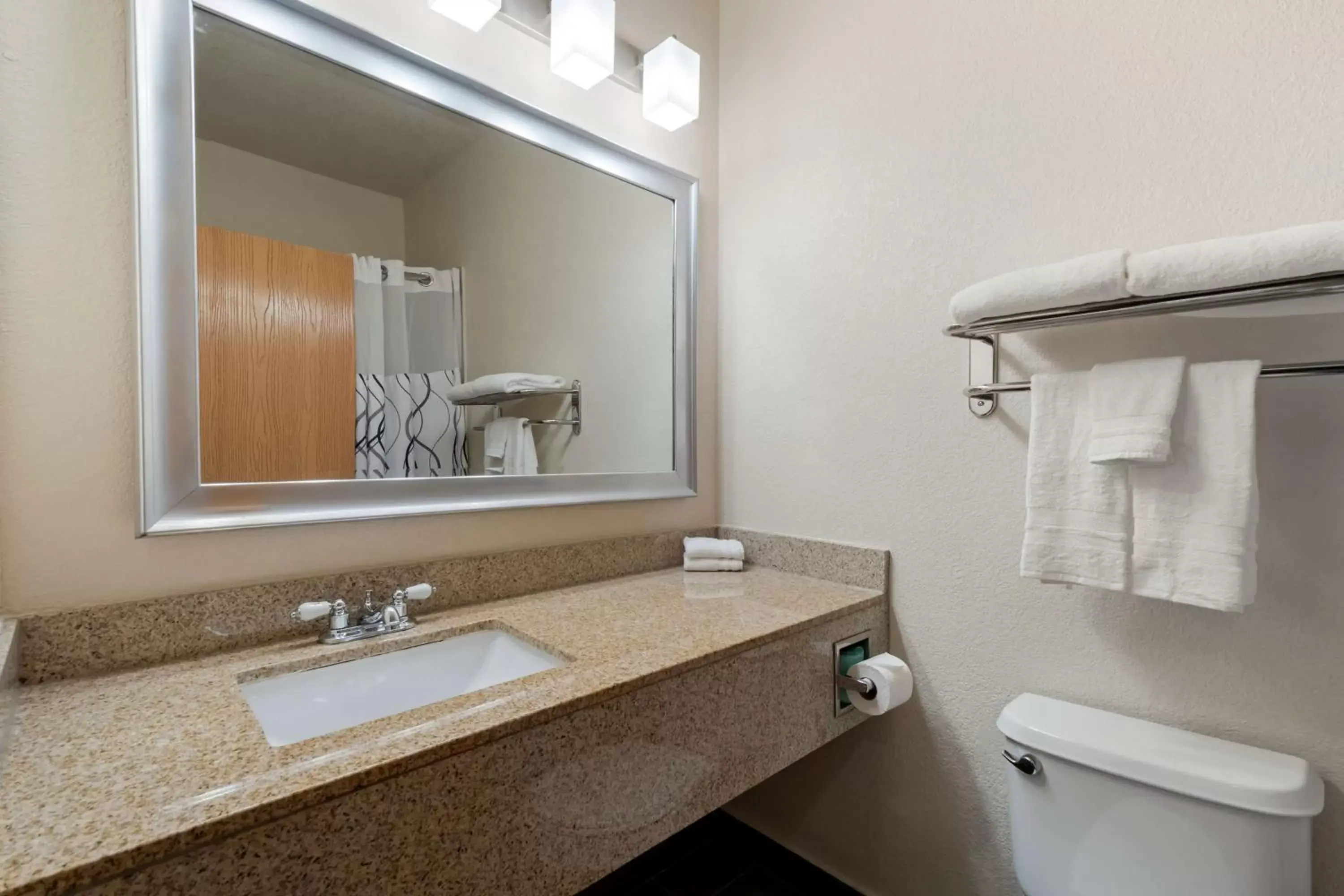Bathroom in Best Western Plus DFW Airport Suites