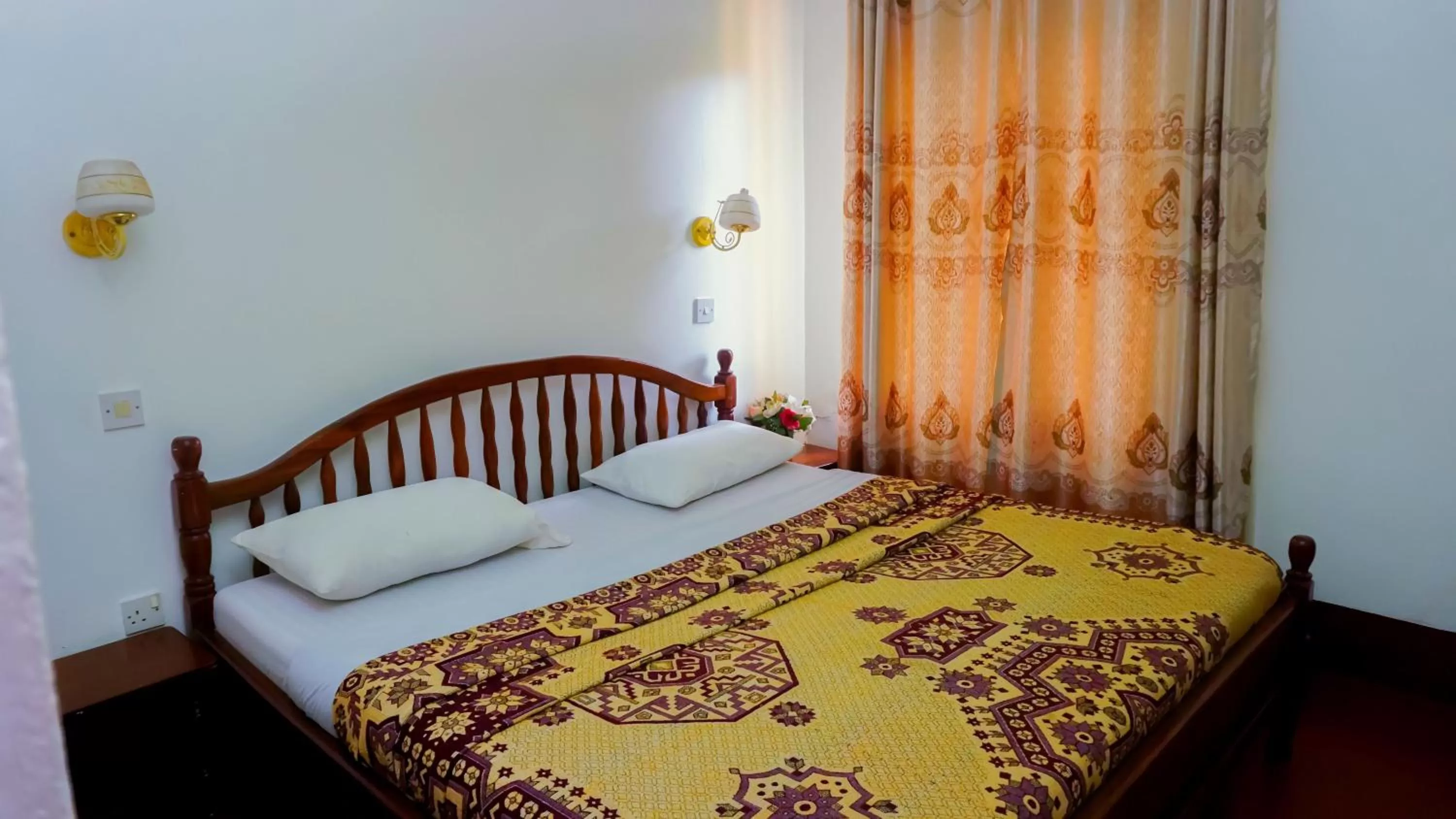 Bed in Bunyonyi Overland Resort