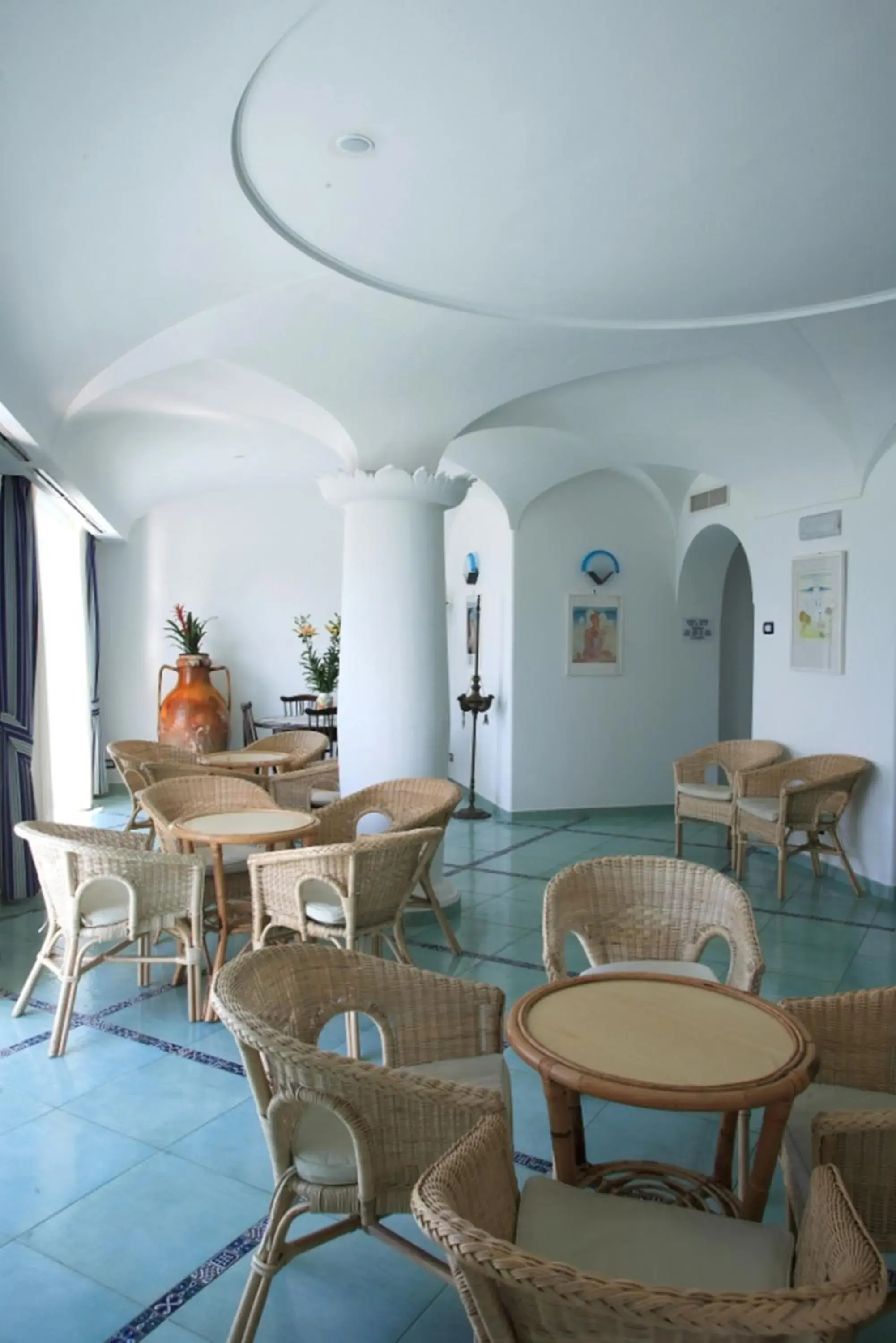 Lobby or reception, Restaurant/Places to Eat in Hotel Albatros