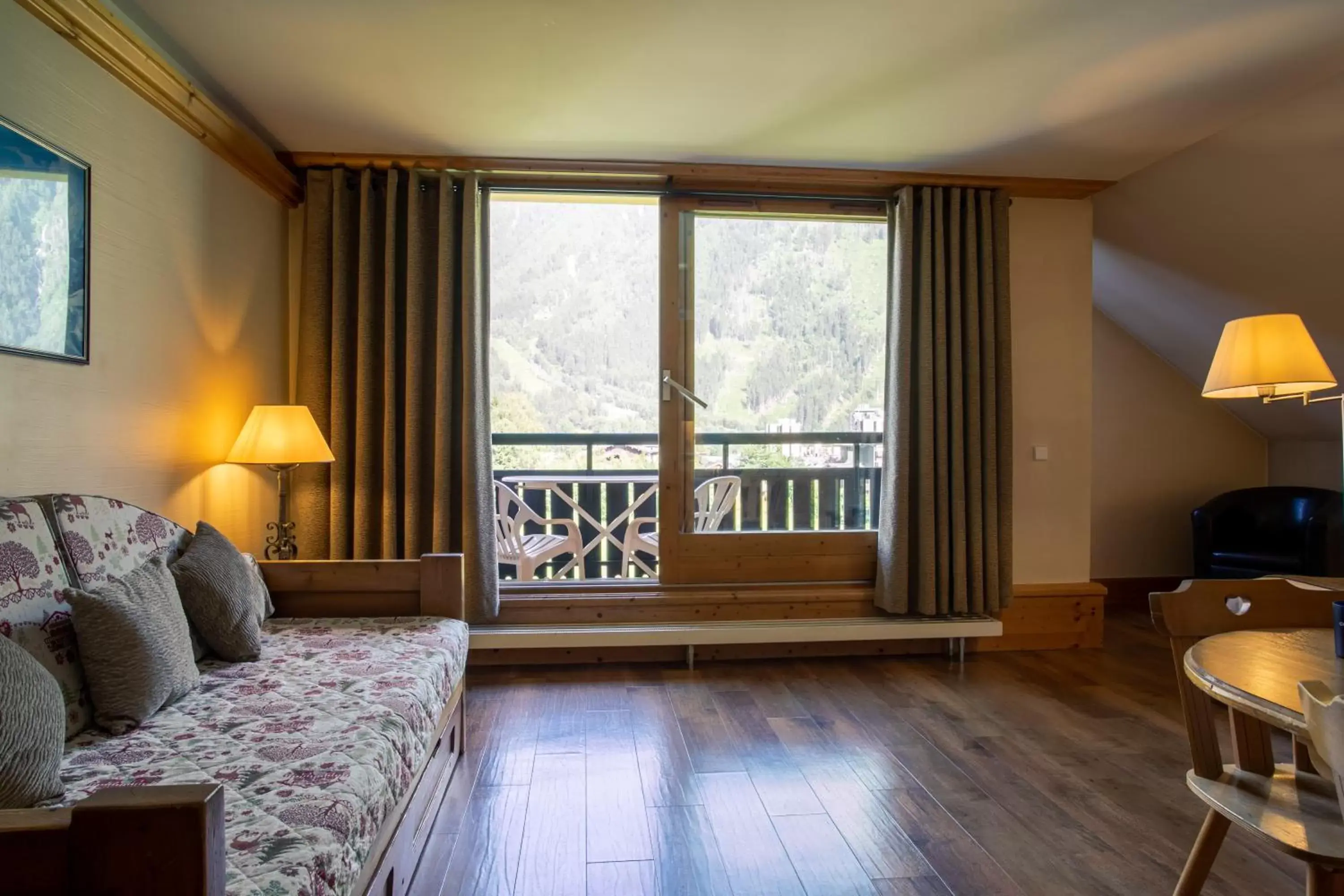 Living room in Les Balcons du Savoy