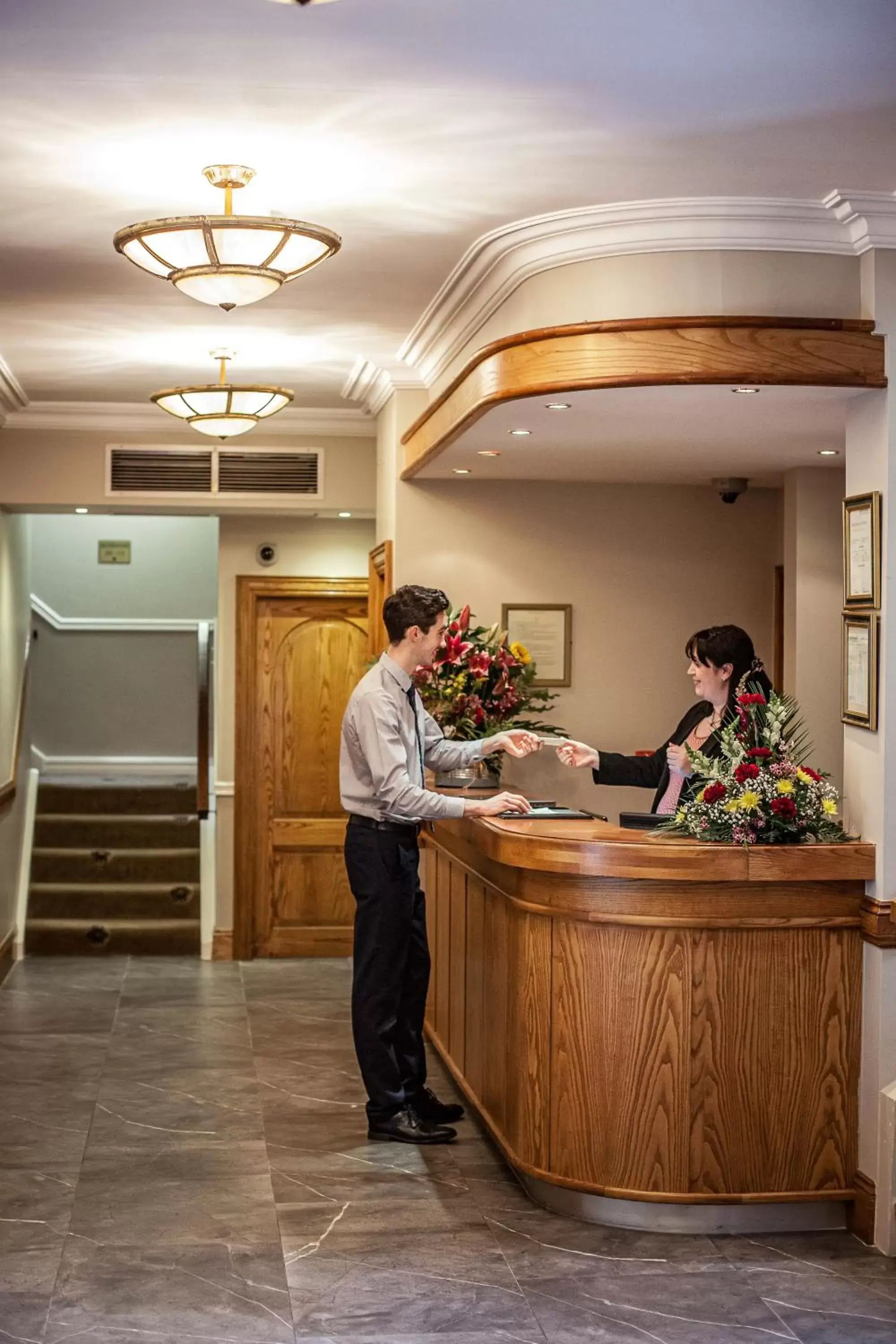Staff in Gullane's Hotel