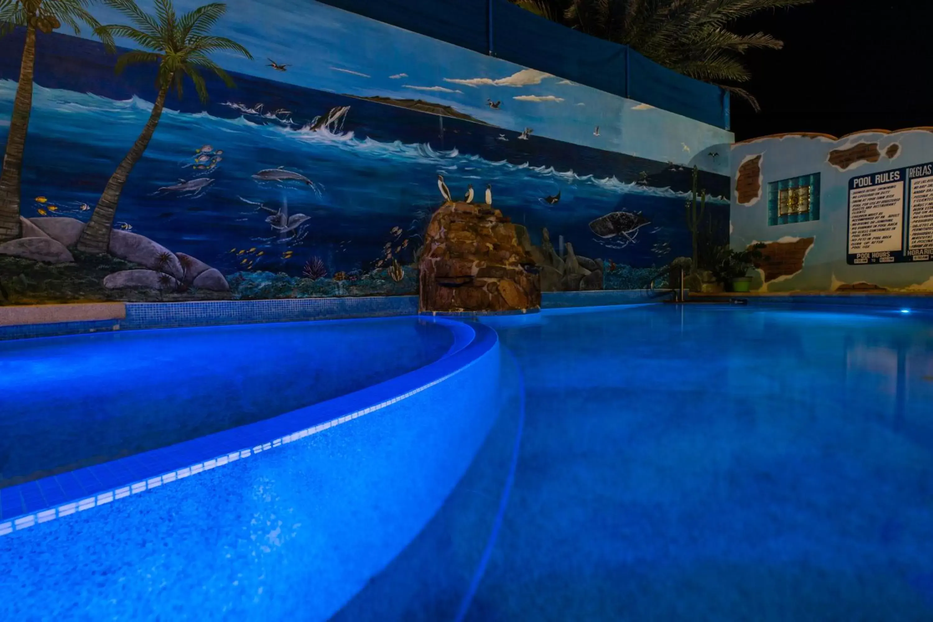 Swimming Pool in Hotel Posada Luna Sol