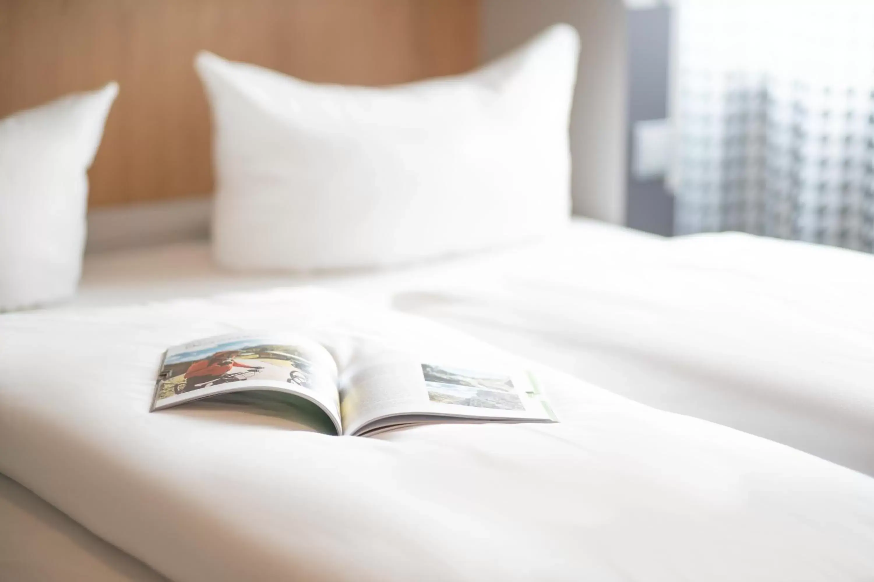 Bed in Aparthotel Adagio Access Freiburg Bed in Aparthotel Adagio Access Freiburg