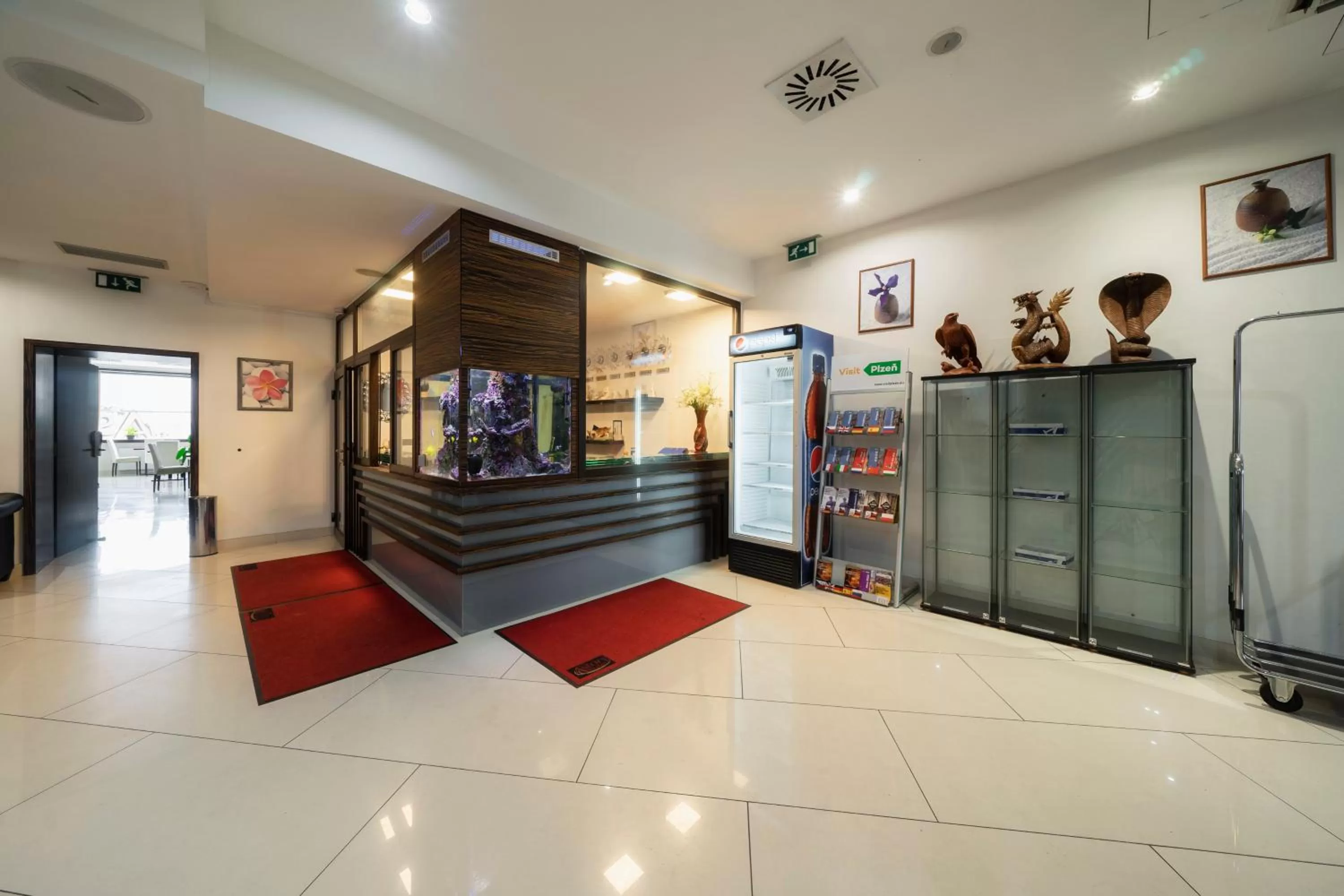 Lobby or reception in Hotel Astory Plzeň