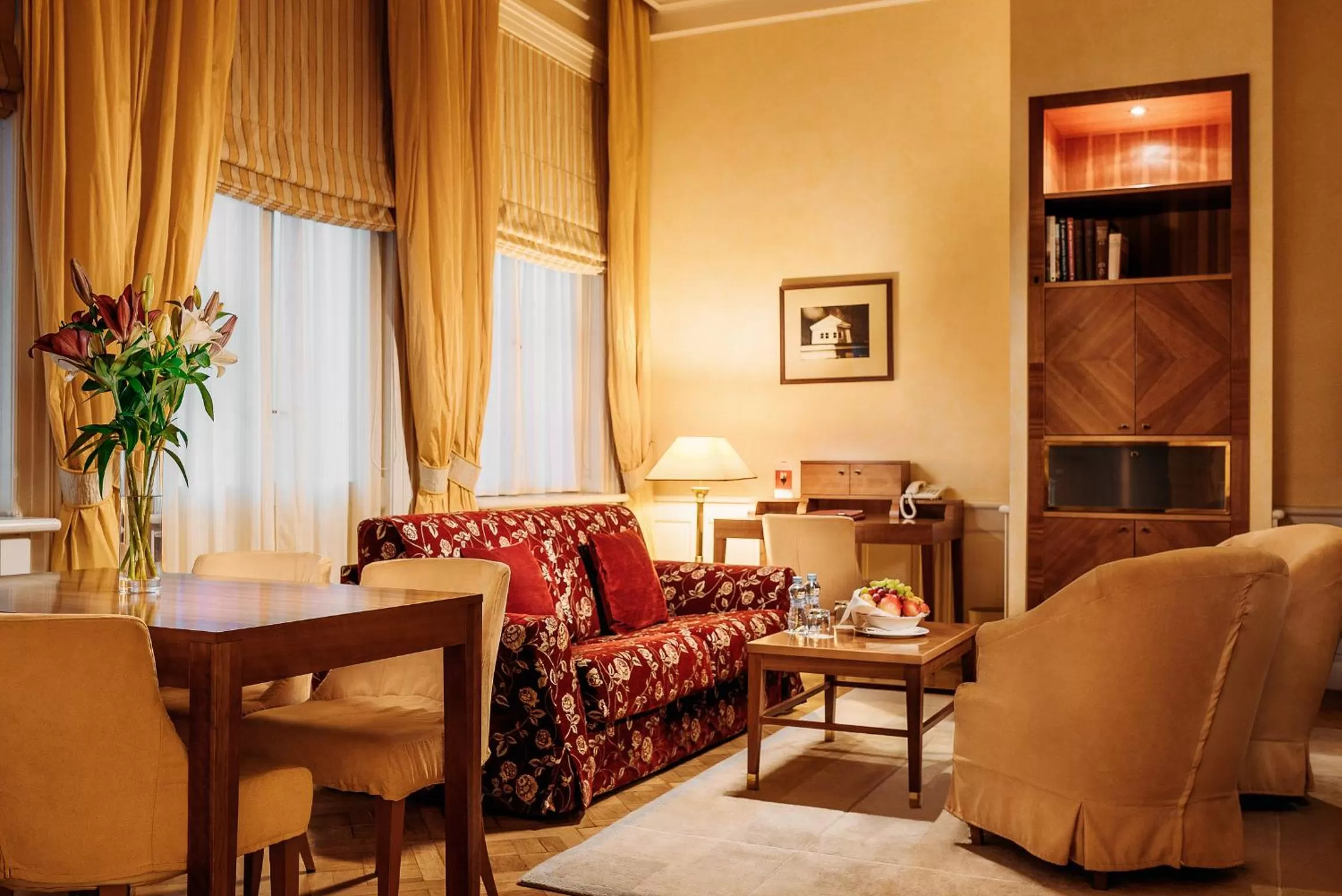 Living room in Ventana Hotel Prague