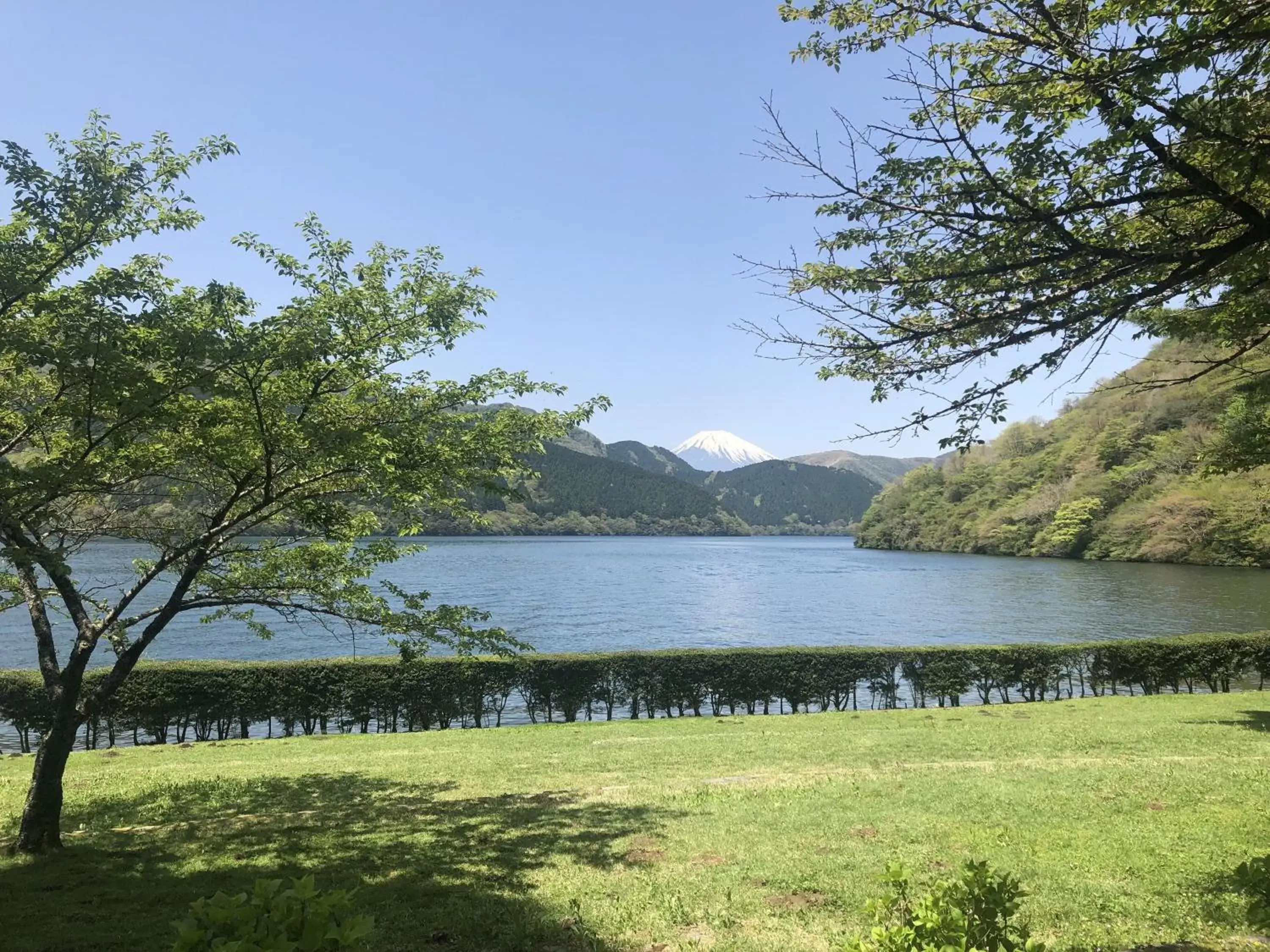 Garden, Natural Landscape in The Prince Hakone Lake Ashinoko