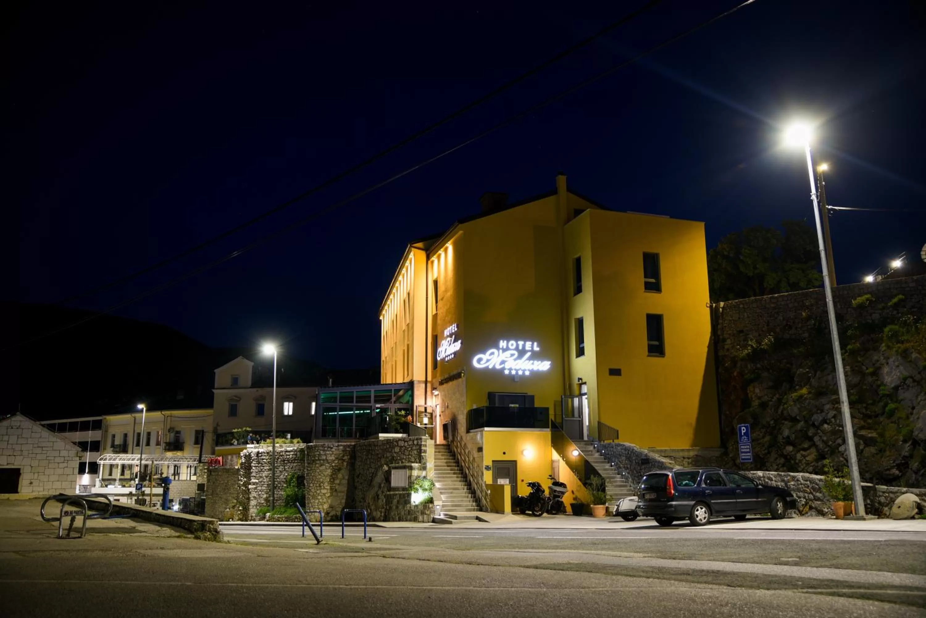 Property building in Hotel Meduza