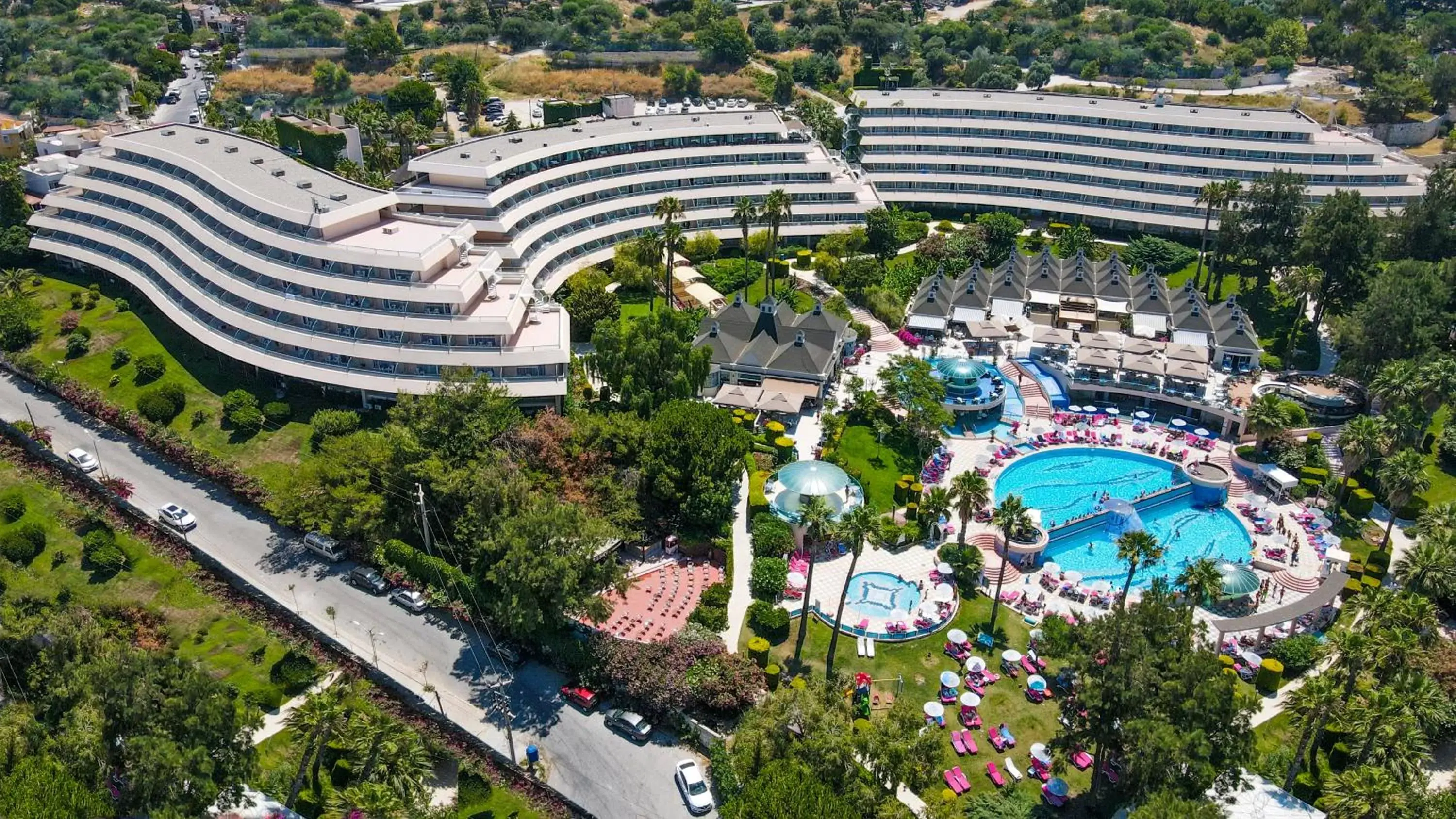 Bird's eye view, Bird's-eye View in The Grand Blue Sky International - All Inclusive