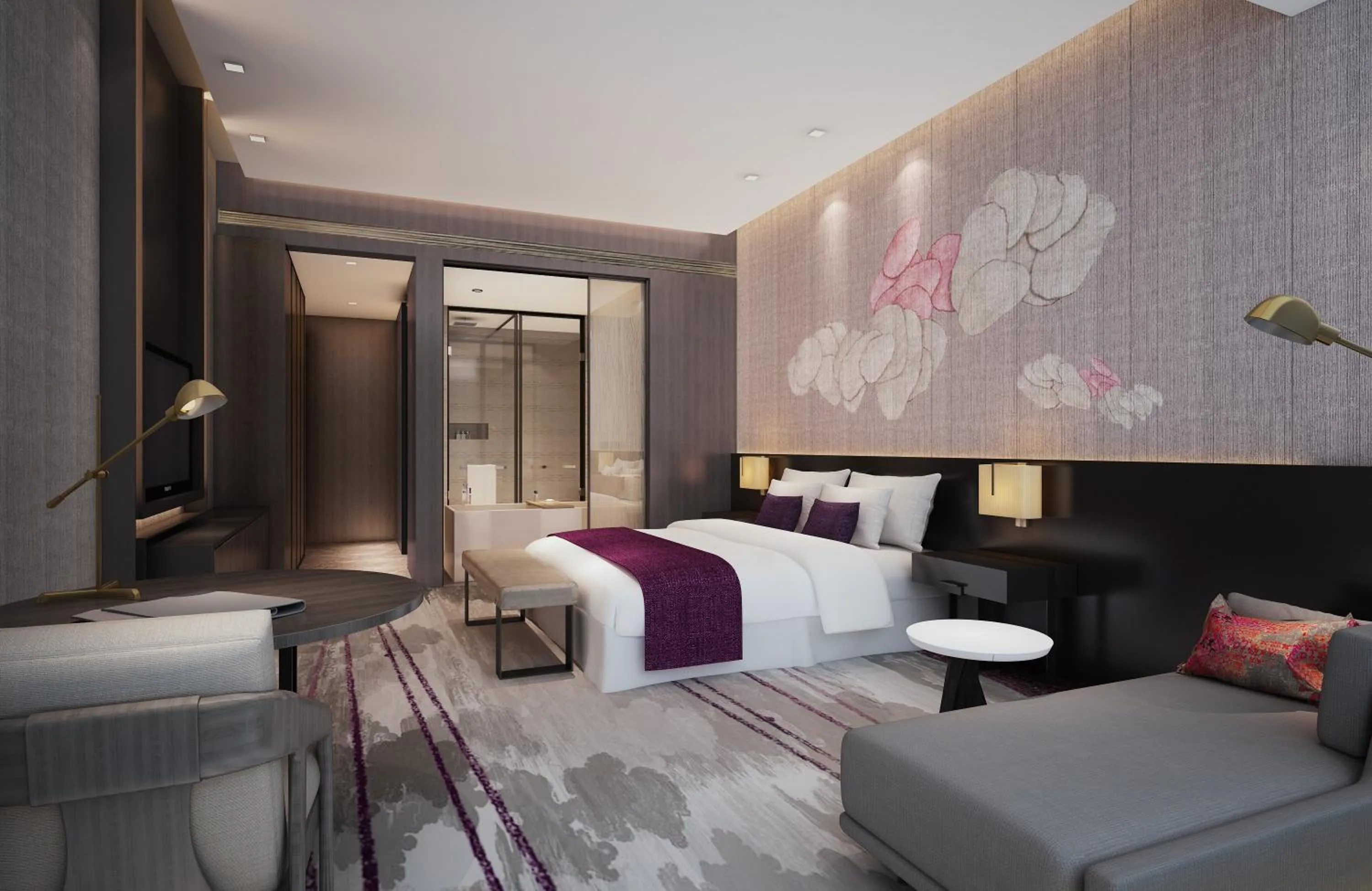 Photo of the whole room, Bed in Crowne Plaza Kunshan by IHG