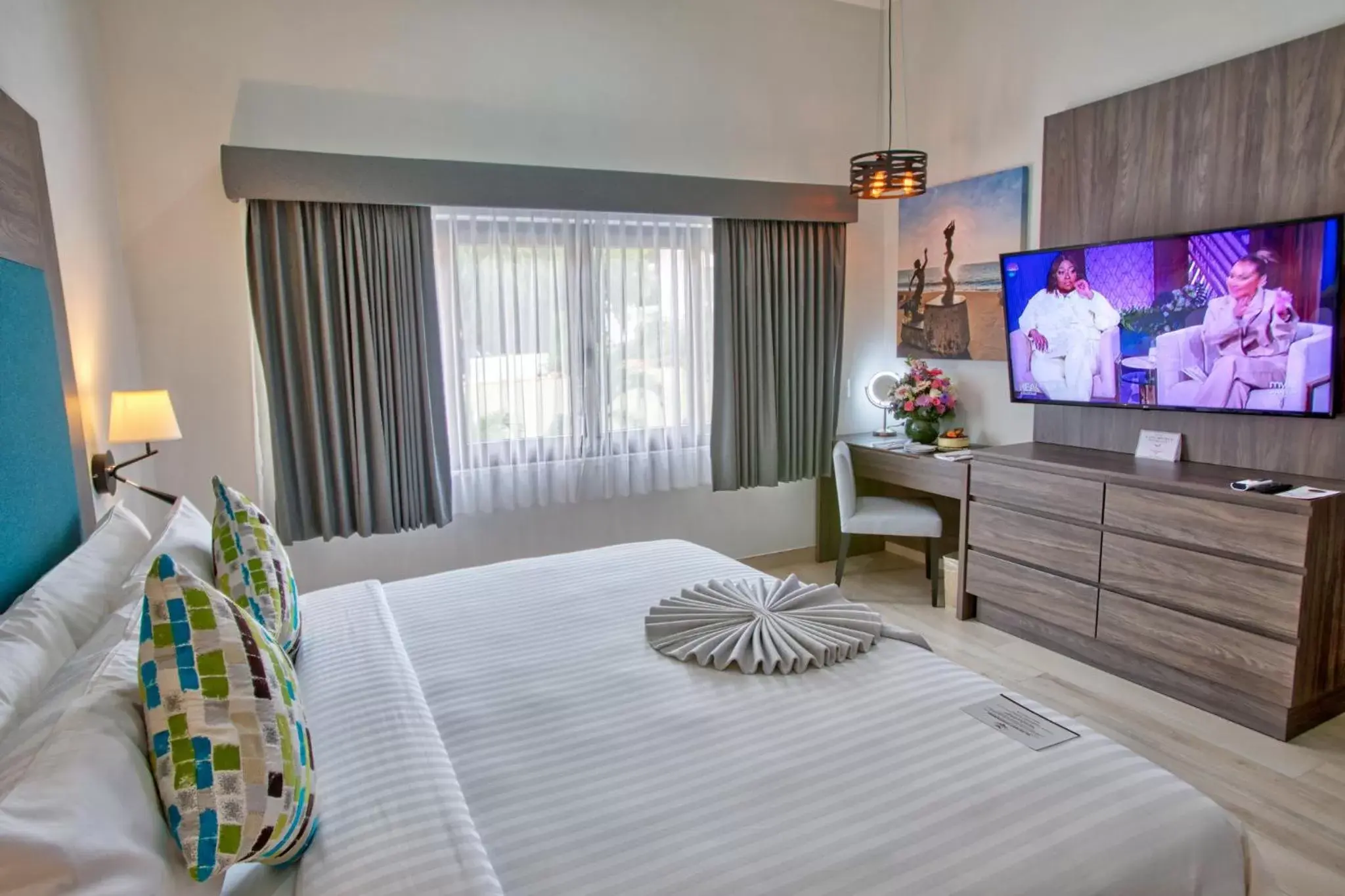 Bedroom, TV/Entertainment Center in Casa Nicole Boutique Hotel