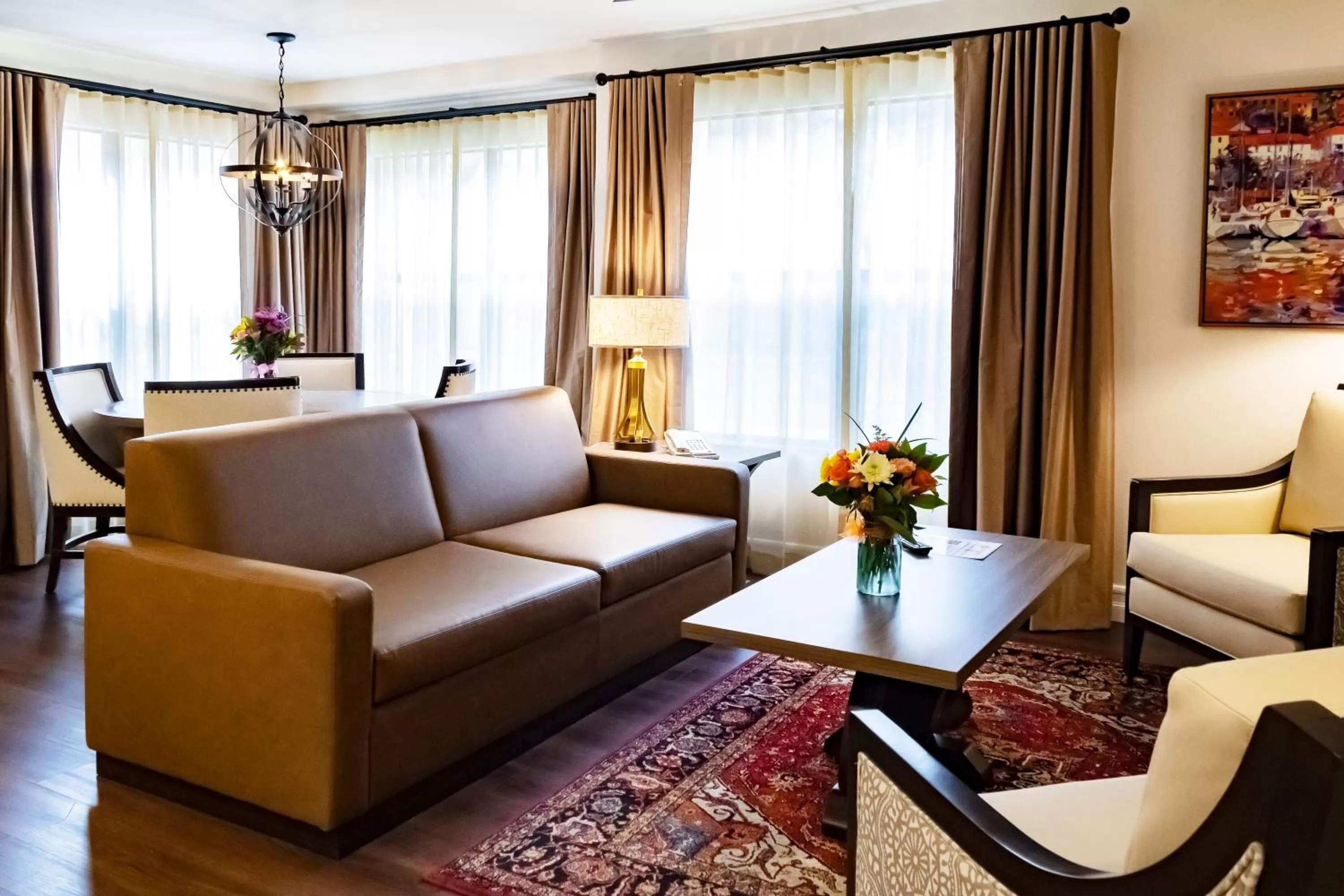 Living room in Westgate Flamingo Bay Resort