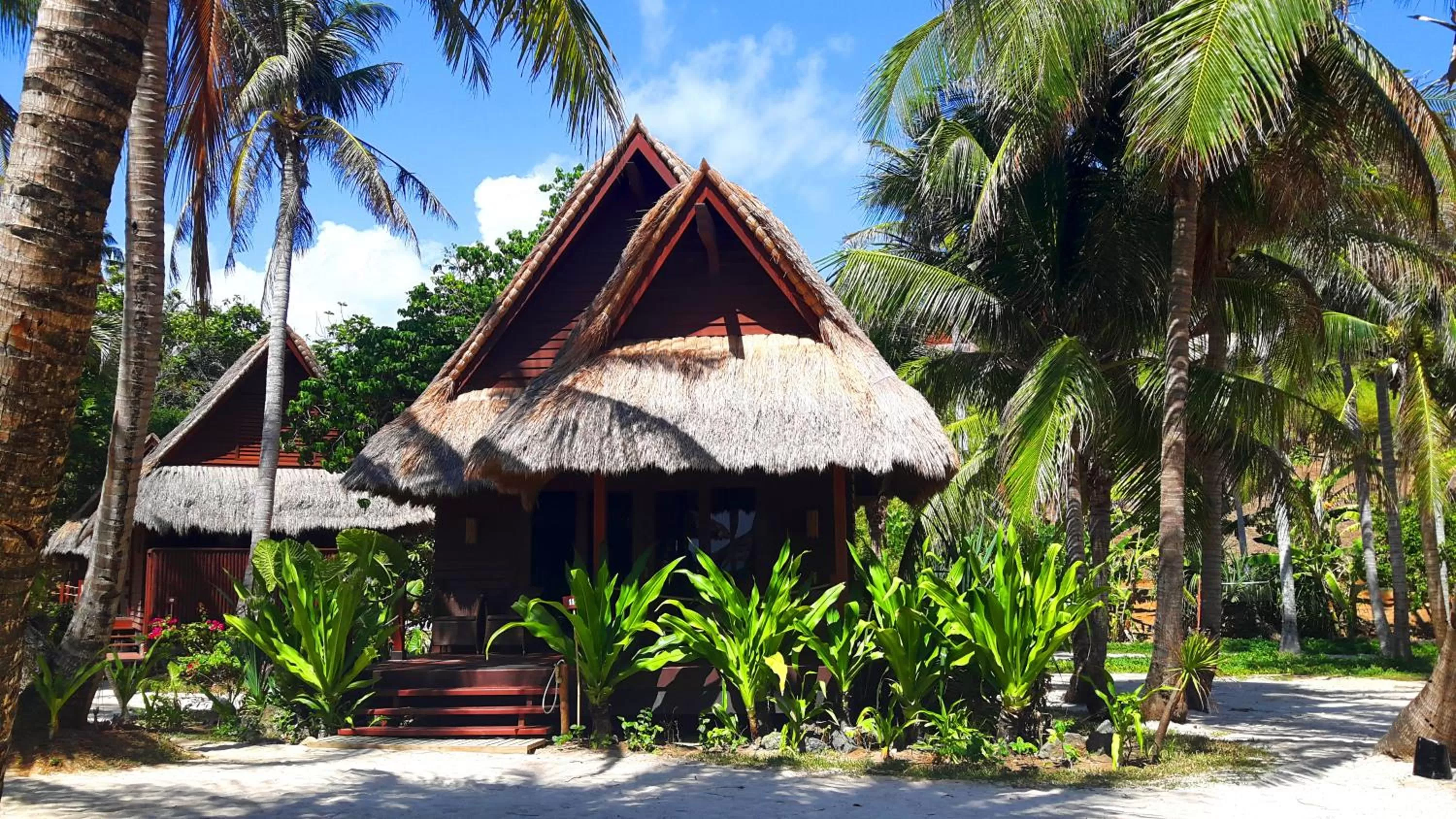 Patio in Cauayan Island Resort and Spa