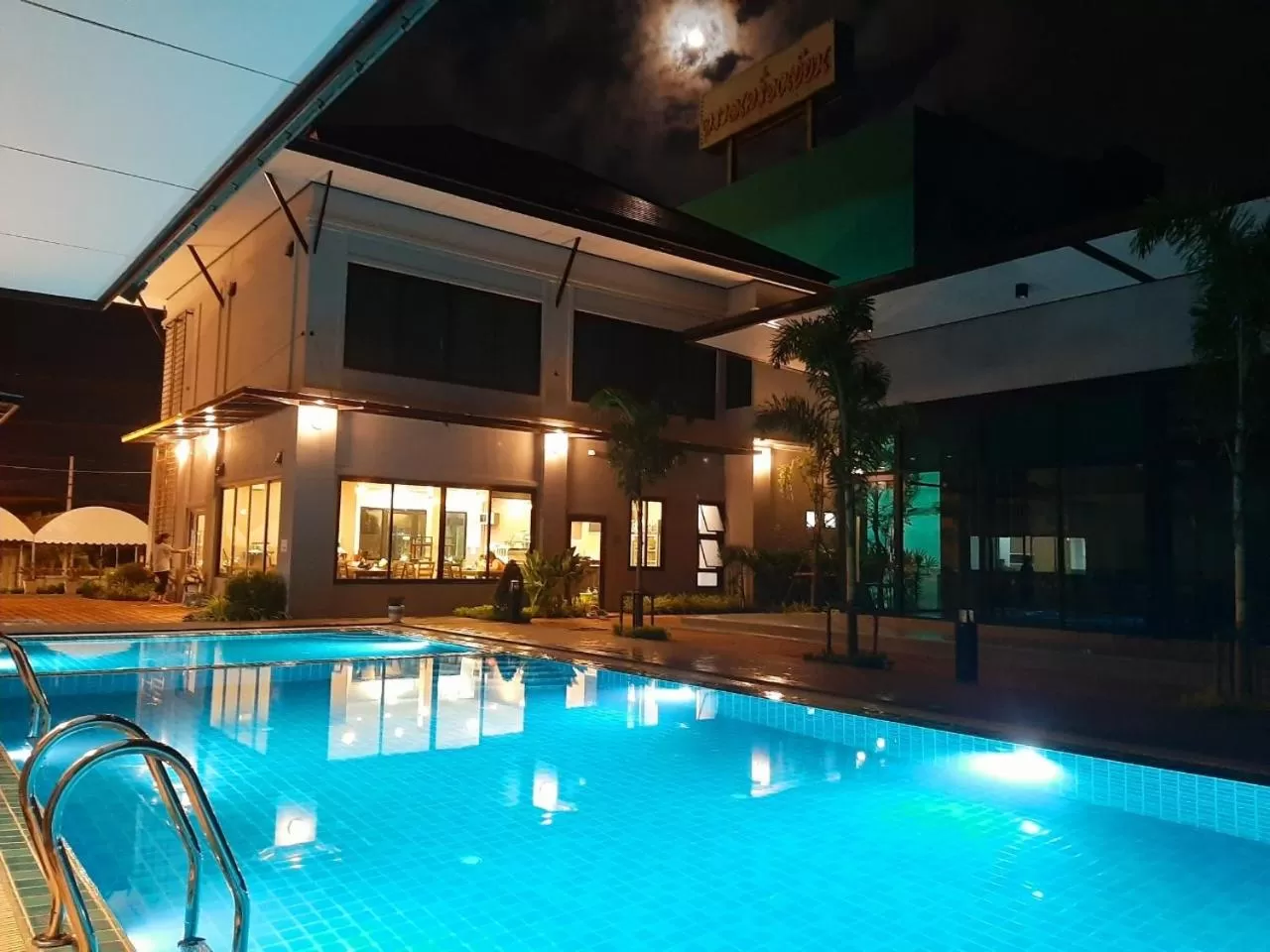 Swimming pool, Property Building in J.P.GRAND HOTEL
