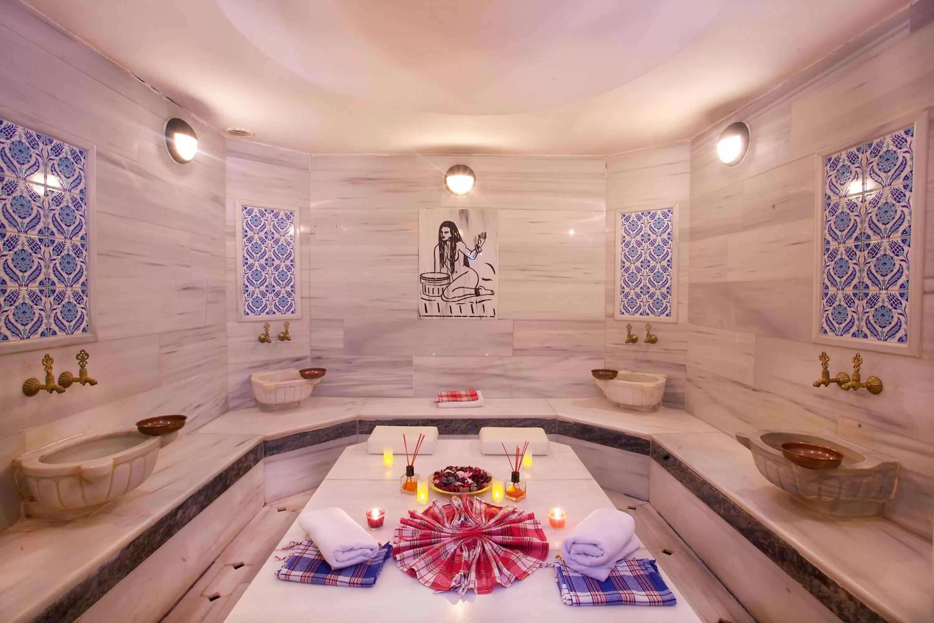 Steam room in Sveo İstanbul Hotel