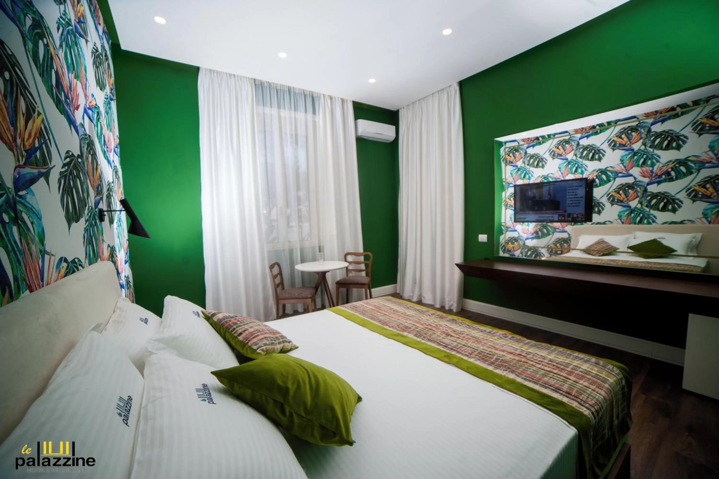 Bedroom in Le Palazzine Hotel