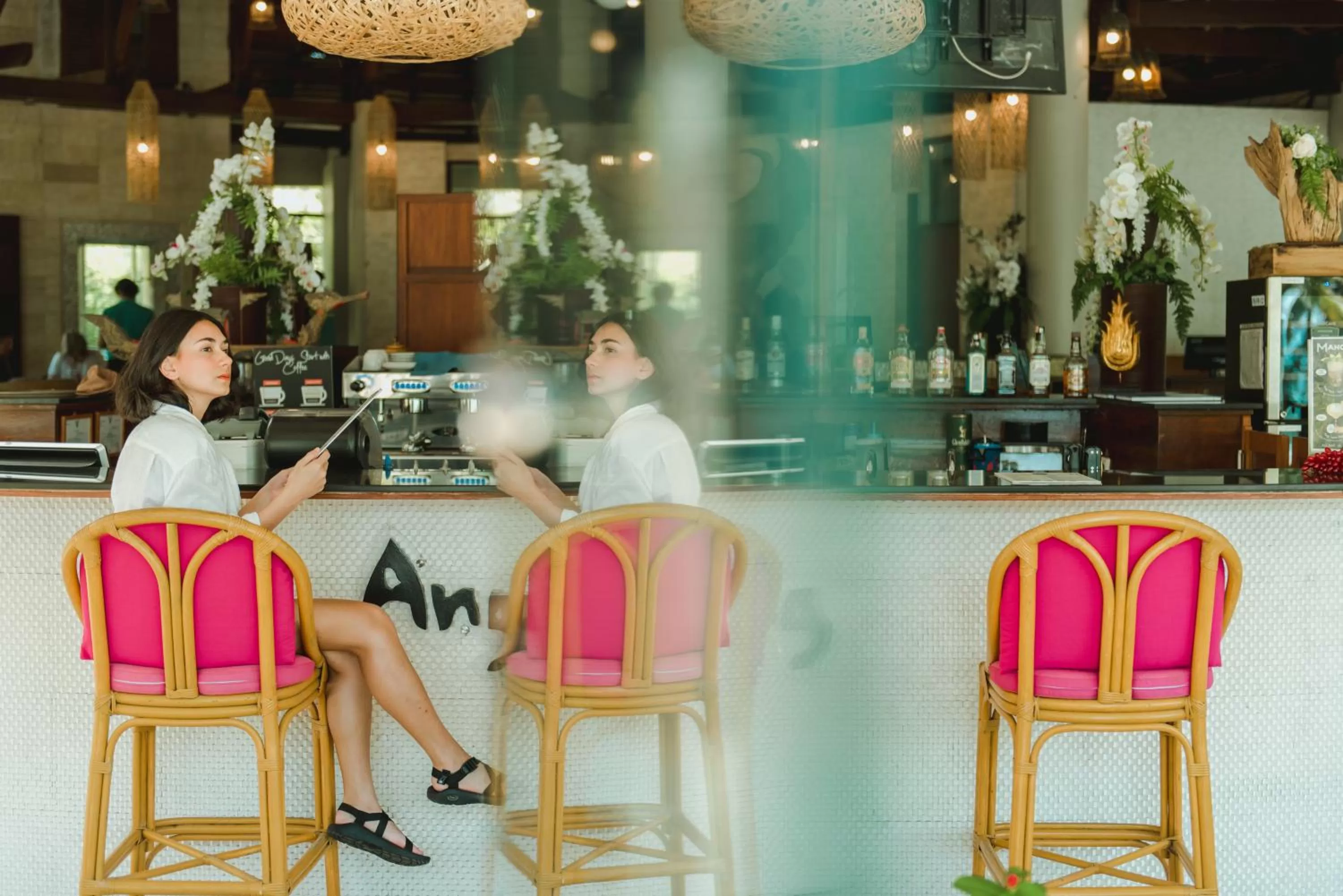 Lounge or bar in The Haven Khao Lak