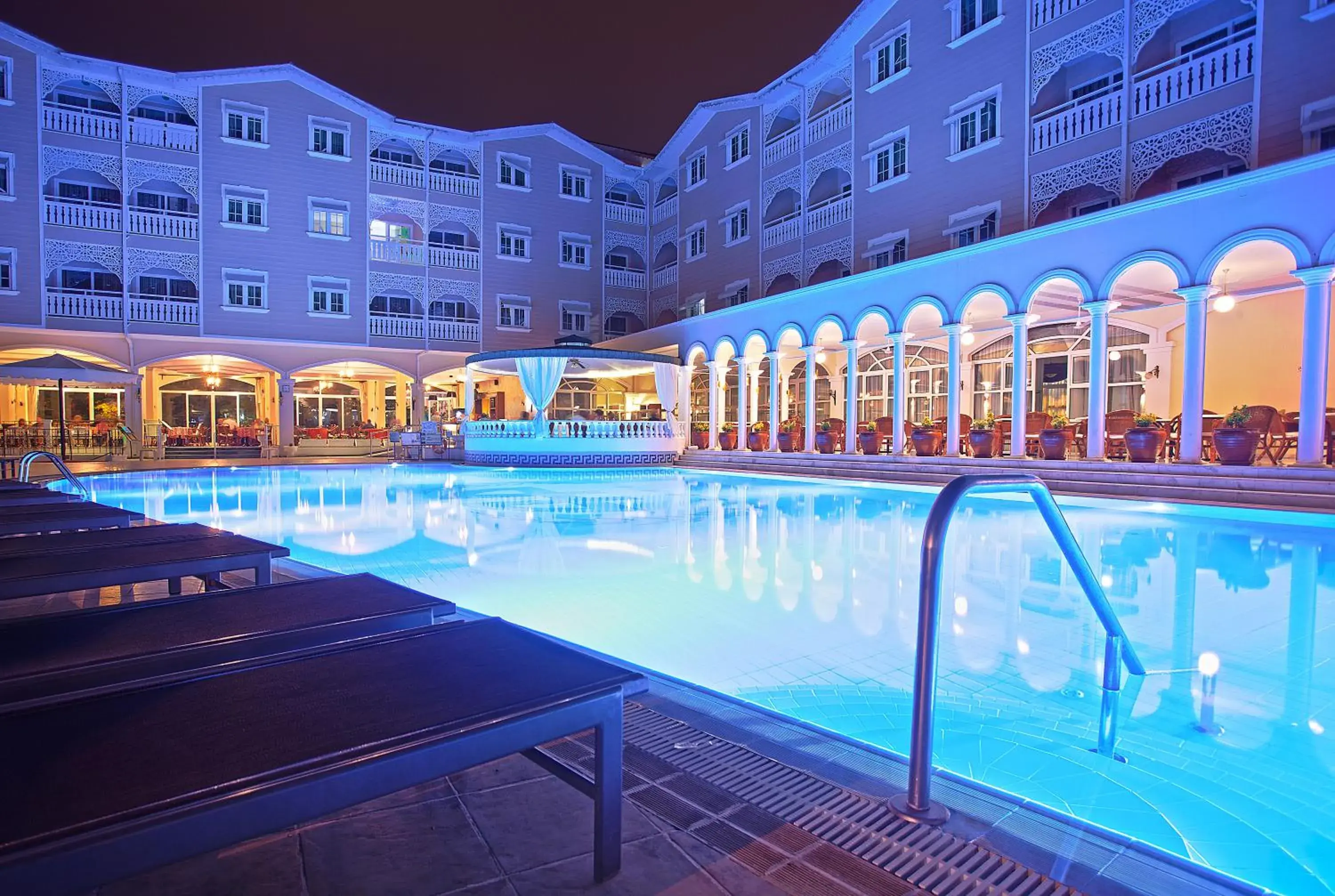 Restaurant/places to eat, Swimming Pool in Pashas Princess by Werde Hotels - Adult Only