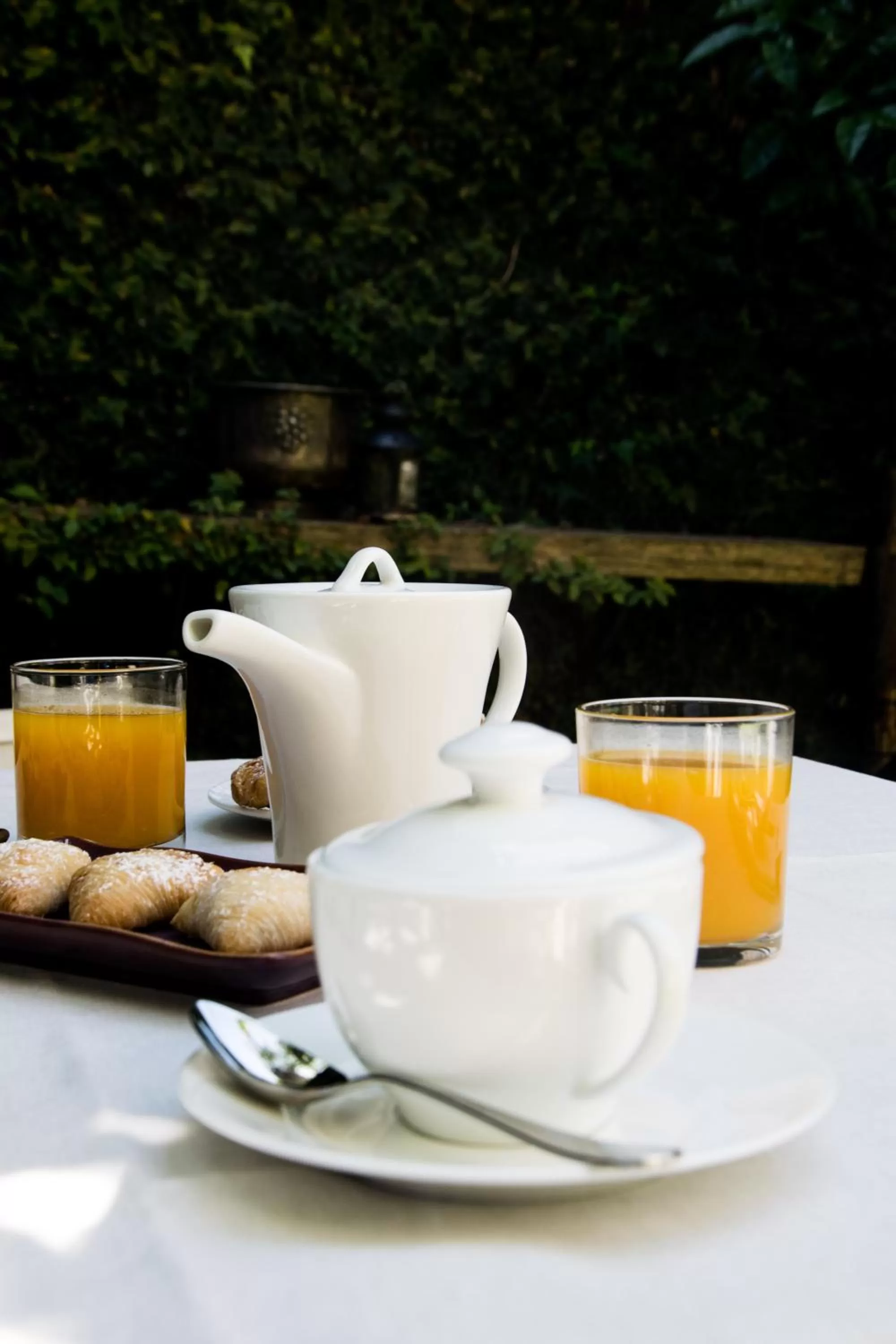 Food and drinks in Hotel Forum