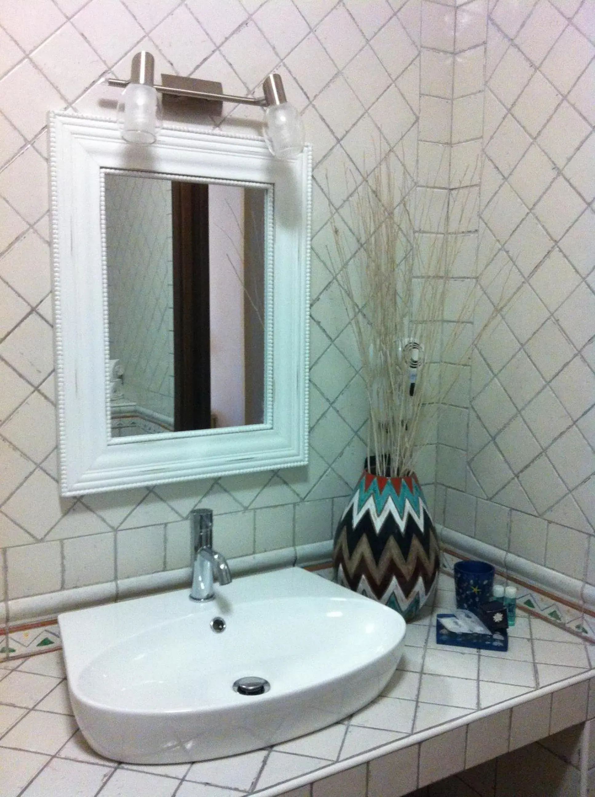 Bathroom in Hotel Villa Del Parco